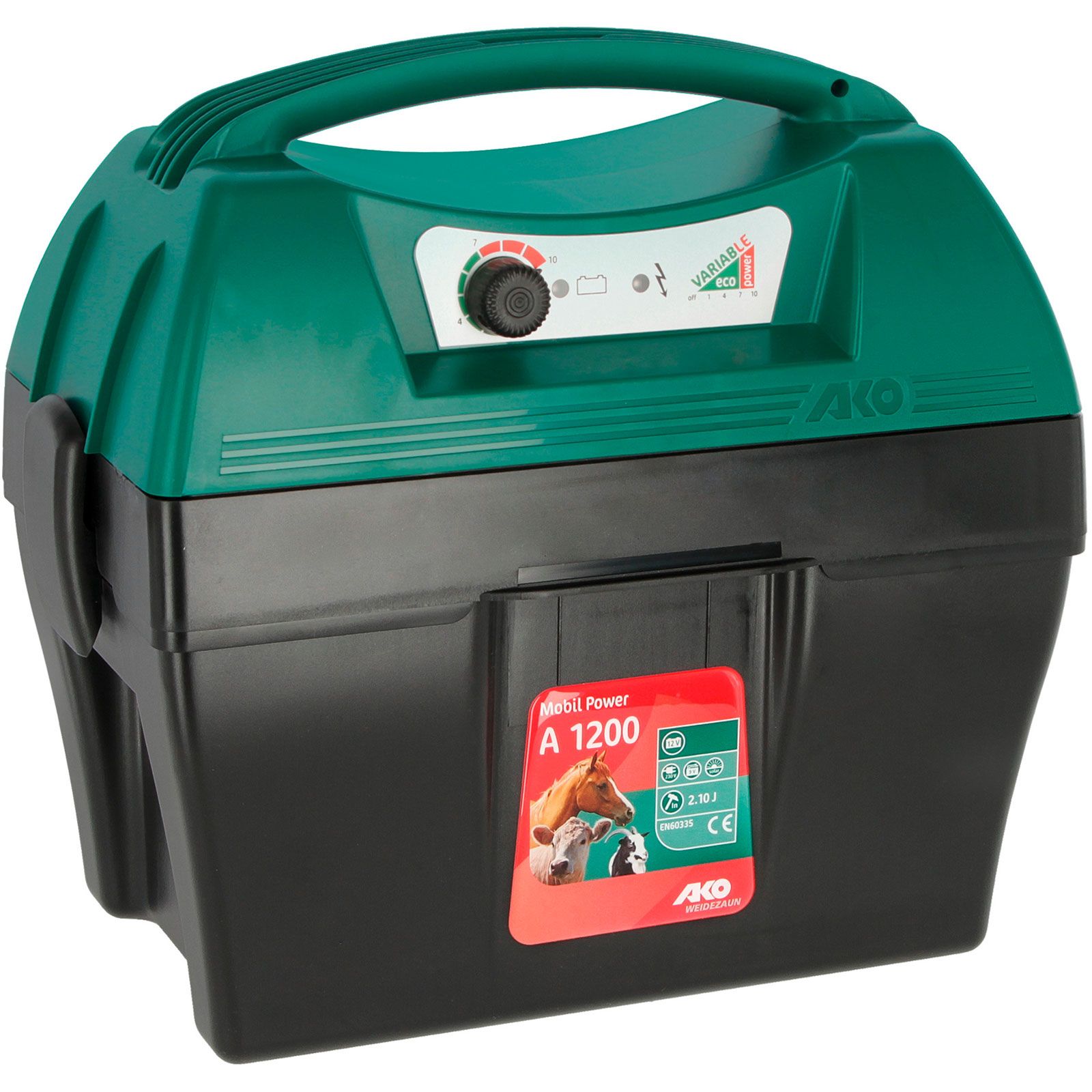 Électrificateur AKO Mobil Power A1200, 12V, 2,1 joules