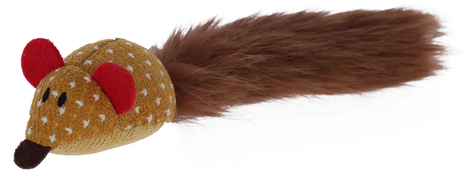 Giochi Per Gatti Kerbl - Topini Con Piume Naturali, 4,5 Cm - Giocattolo Per Gatti Di Tutte Le Taglie