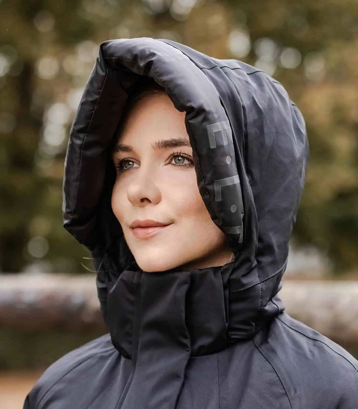 Manteau d'équitation Winter Performance Opal, imperméable, noir XXL