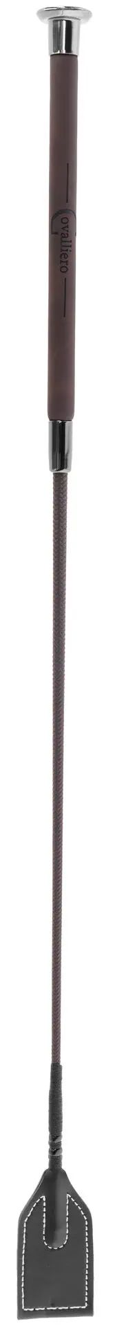 Cravache de Saut Covalliero, 65 cm, Fibre de Verre, Poignée Similicuir