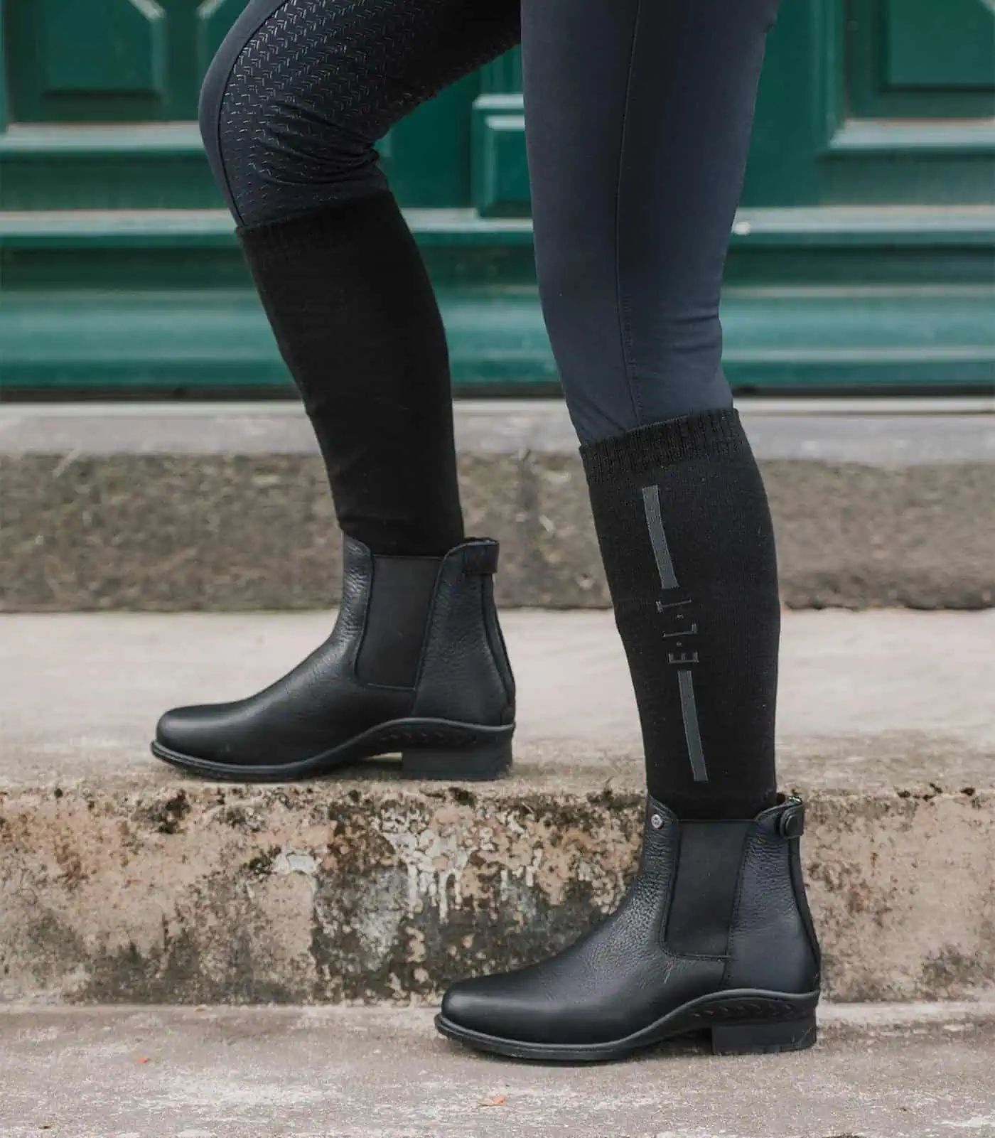 ELT Jartiere Jodhpur Dublin 36 negru