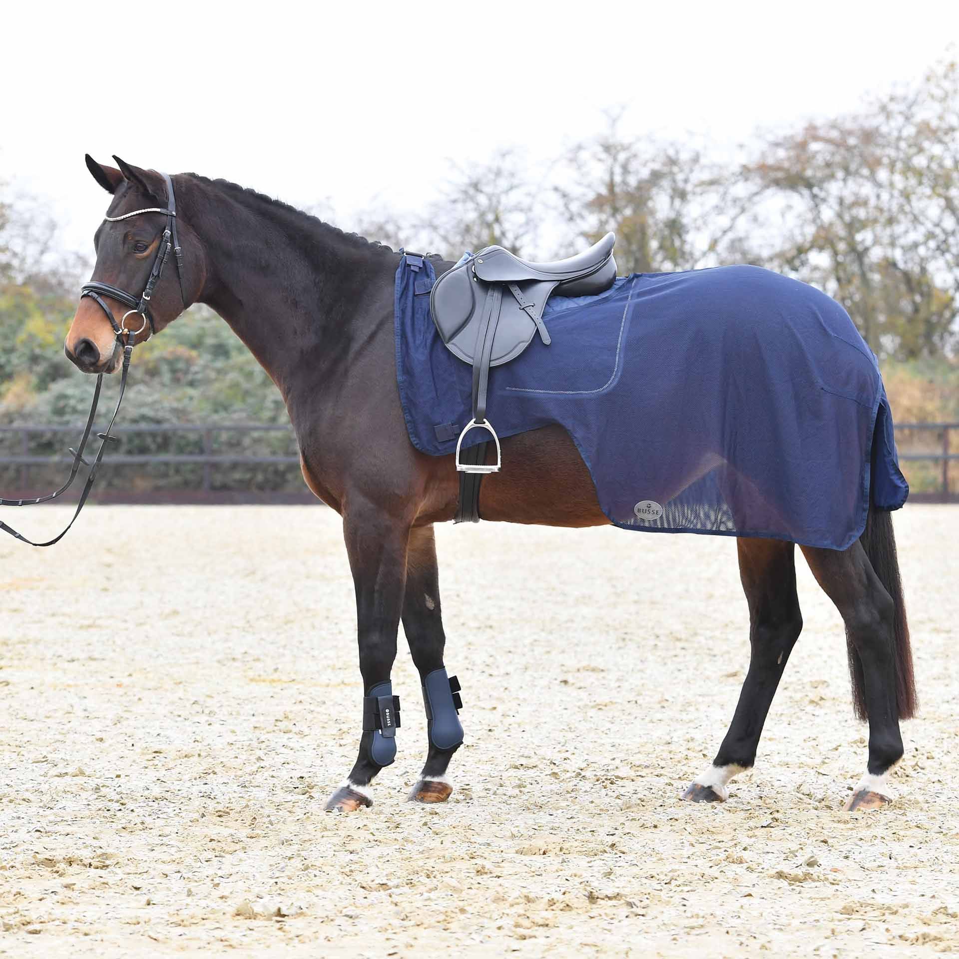 BUSSE Ausreitdecke FLEXI FLY II navy, 125 cm