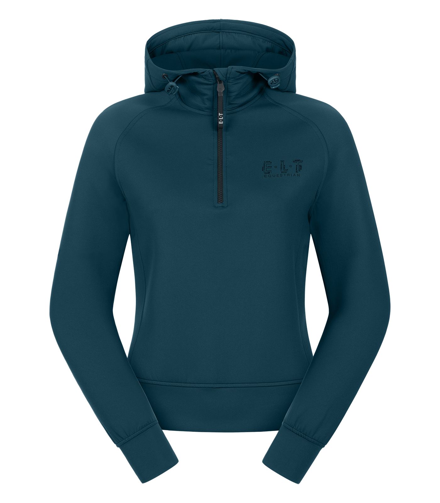 ELT Funktions-Hoodie Regensburg, petrolblau, L