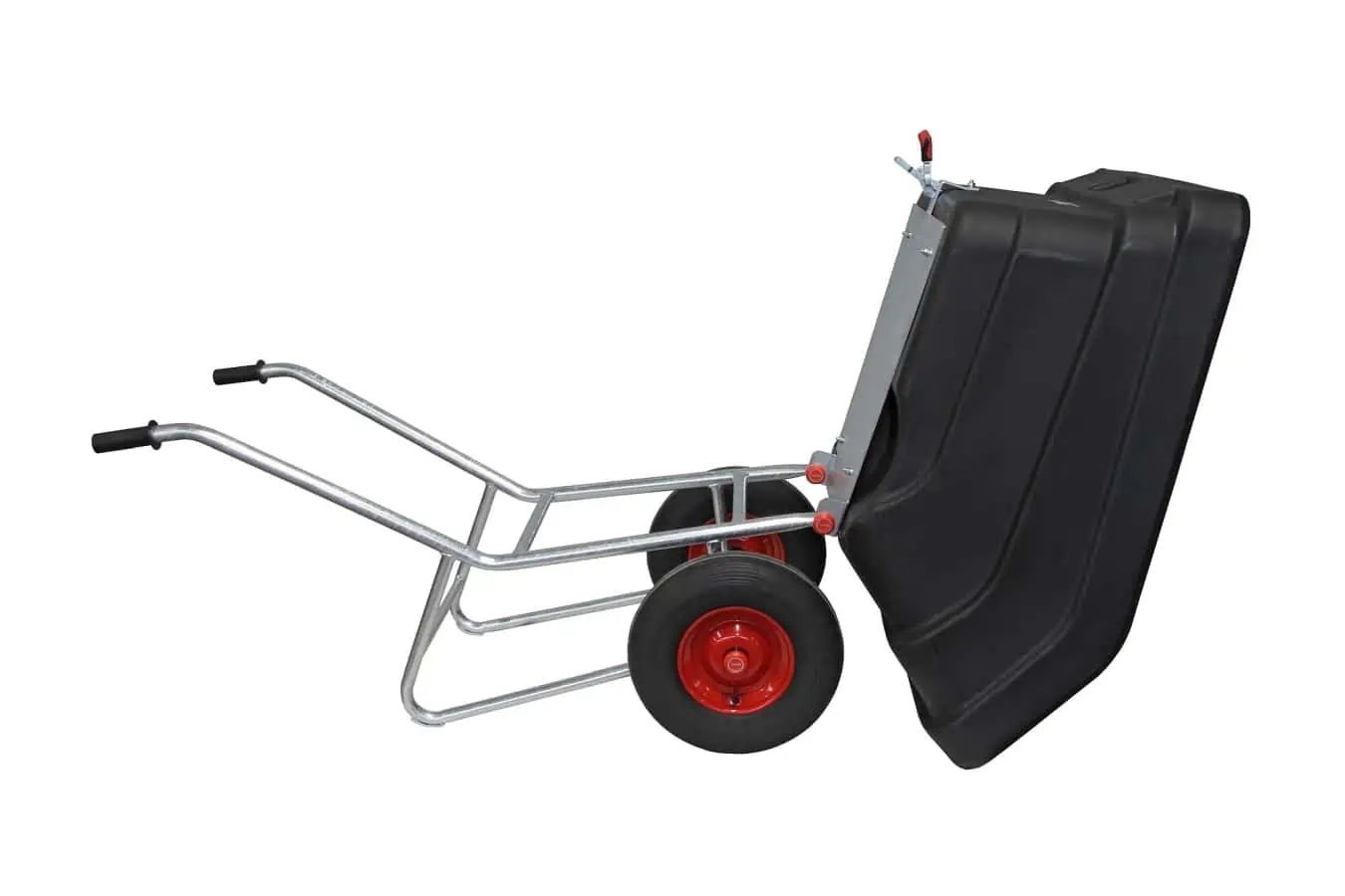 Compactkarre 300 Liter kippbar, Seitenansicht, Rad