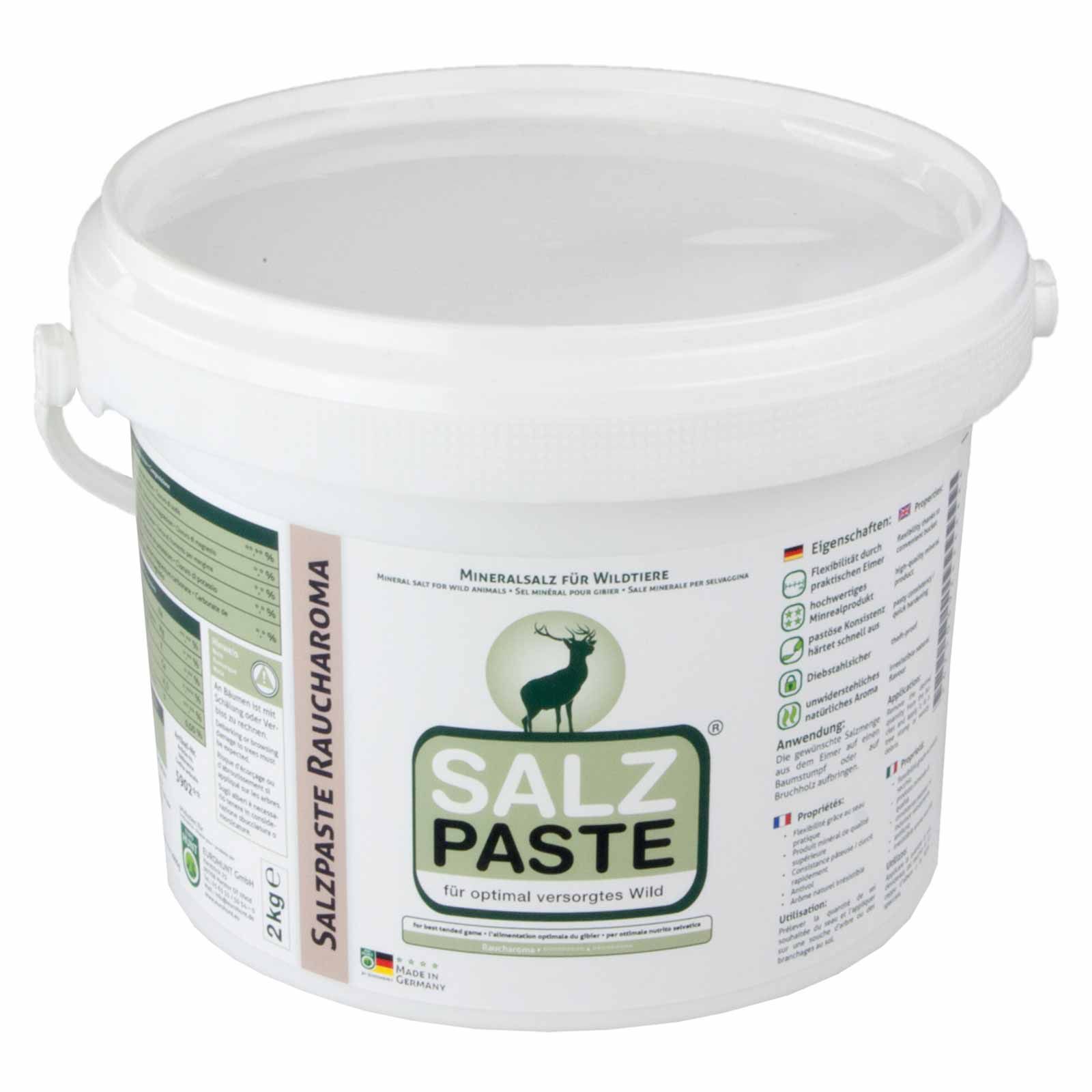 Pâte de sel en seau de 2 kg Arôme fumé