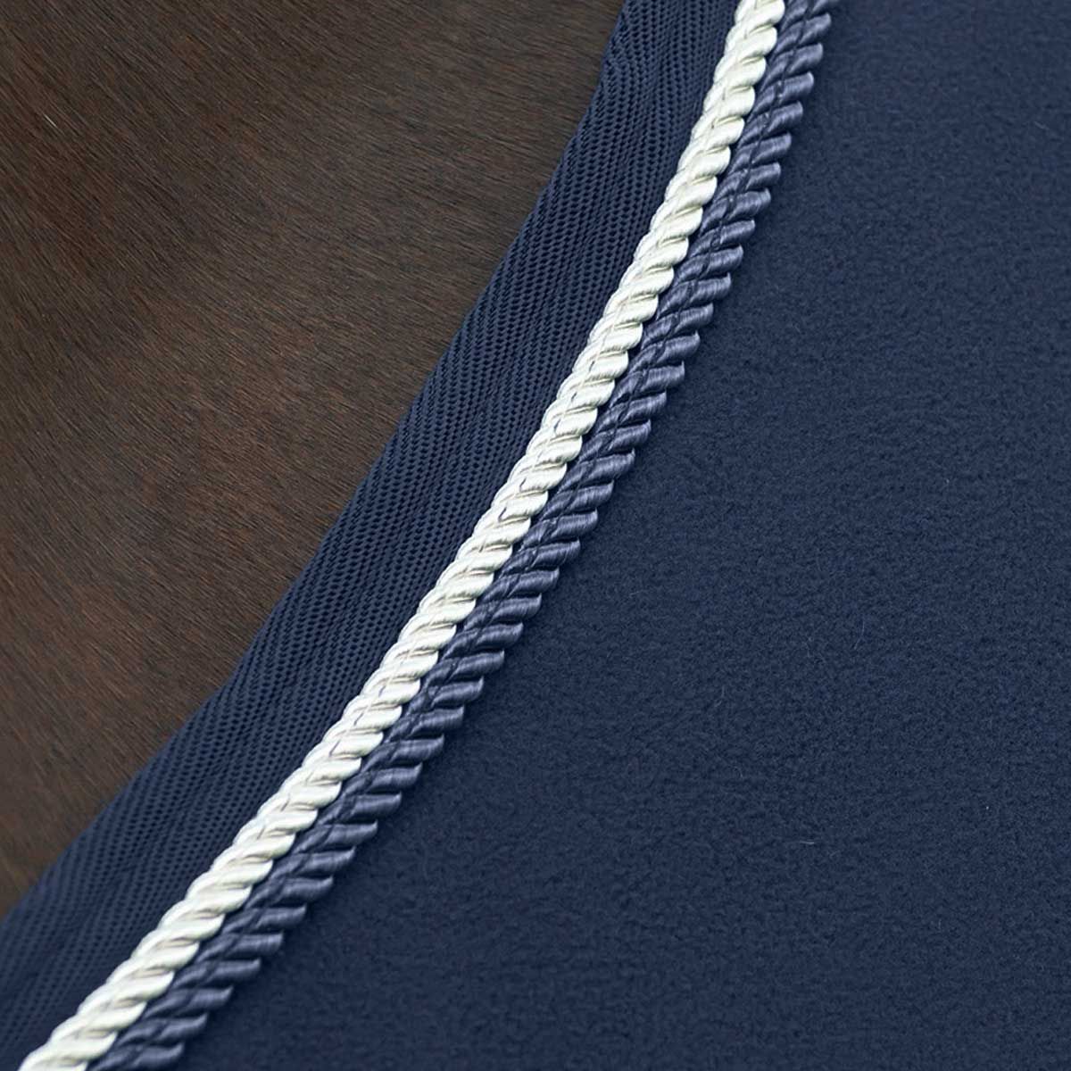 BUSSE Cooler PARADE, Heavy Fleece Horse Rug with Double Cord, detail view, seam