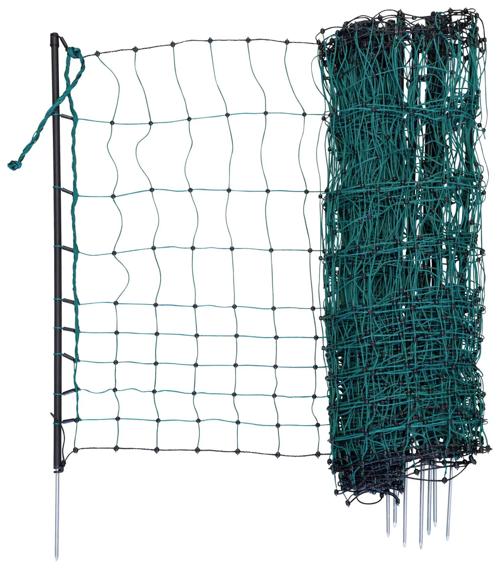 Clôture de camping CampingNet pour chiens, verte, 80 cm x 20 m
