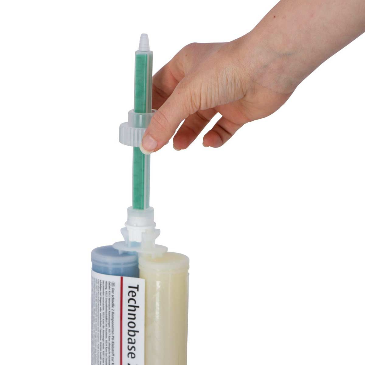 Kerbl Technobase 2CB Klauenkleber, Zweikomponentenkleber für Klauenpflege, Kartusche 200 ml