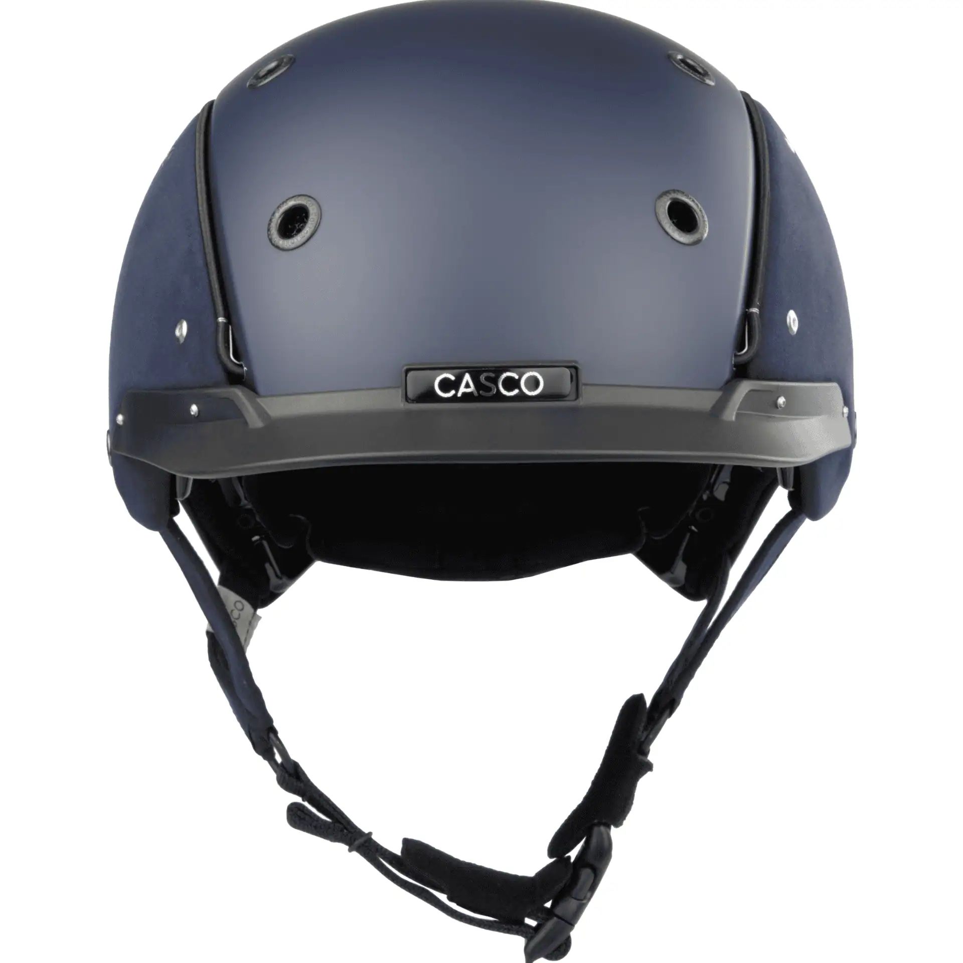 Casco Reithelm Champ Precision, sportlicher Reiterhelm mit Helmbox, 56-58, embellis blue