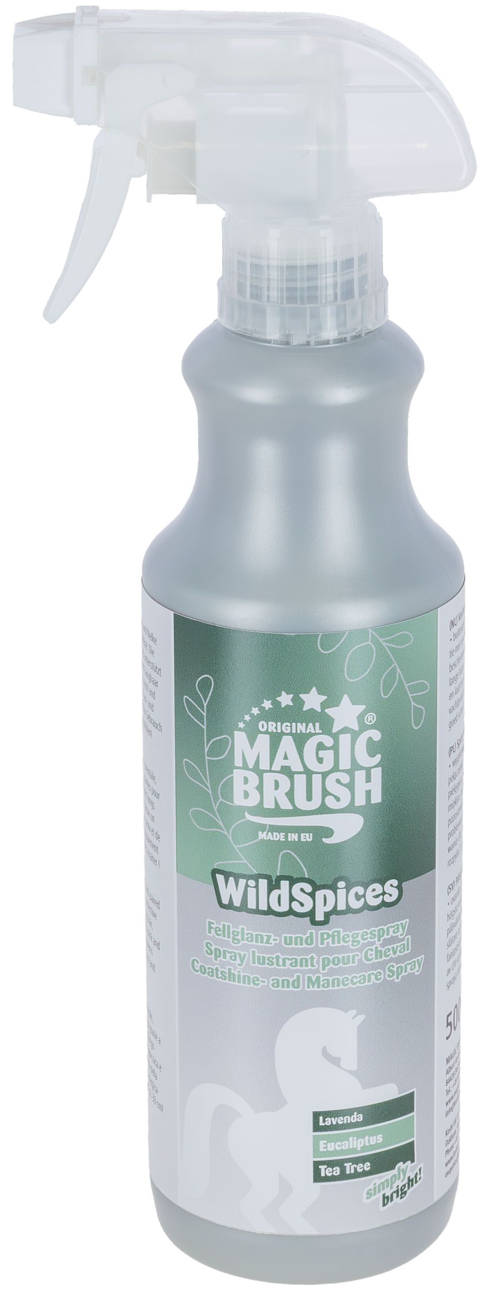 spray bottle, detangler spray, horse spray, coats shine spray, WildSpices Lavanda