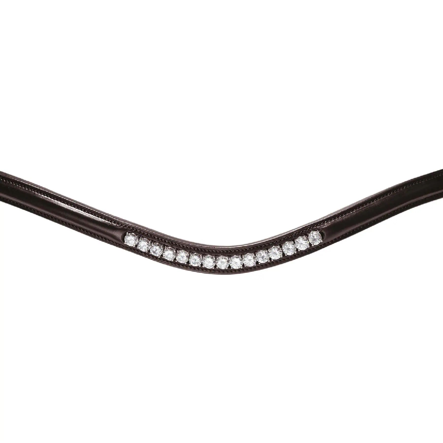 Waldhausen Trensenzaum S-Line Sensation, Englisch kombiniert, braun Cob