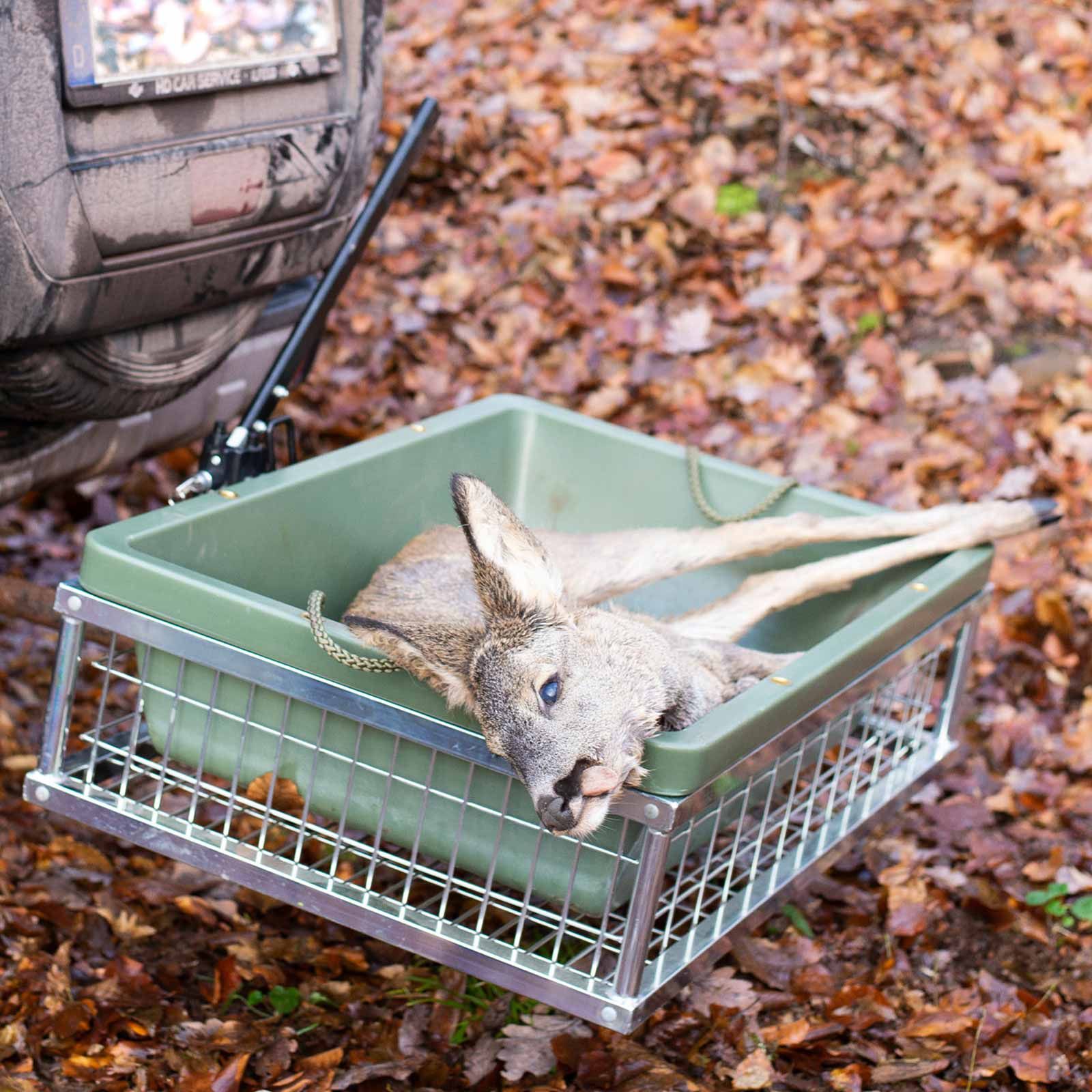 Eurohunt Allzweck- und Wildwanne, im Einsatz