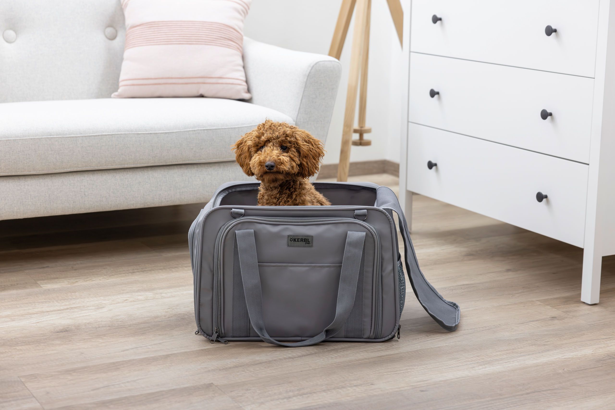 Kerbl Vacation Pet Carrier with Extension Dog & Cat, 44x31x30 cm