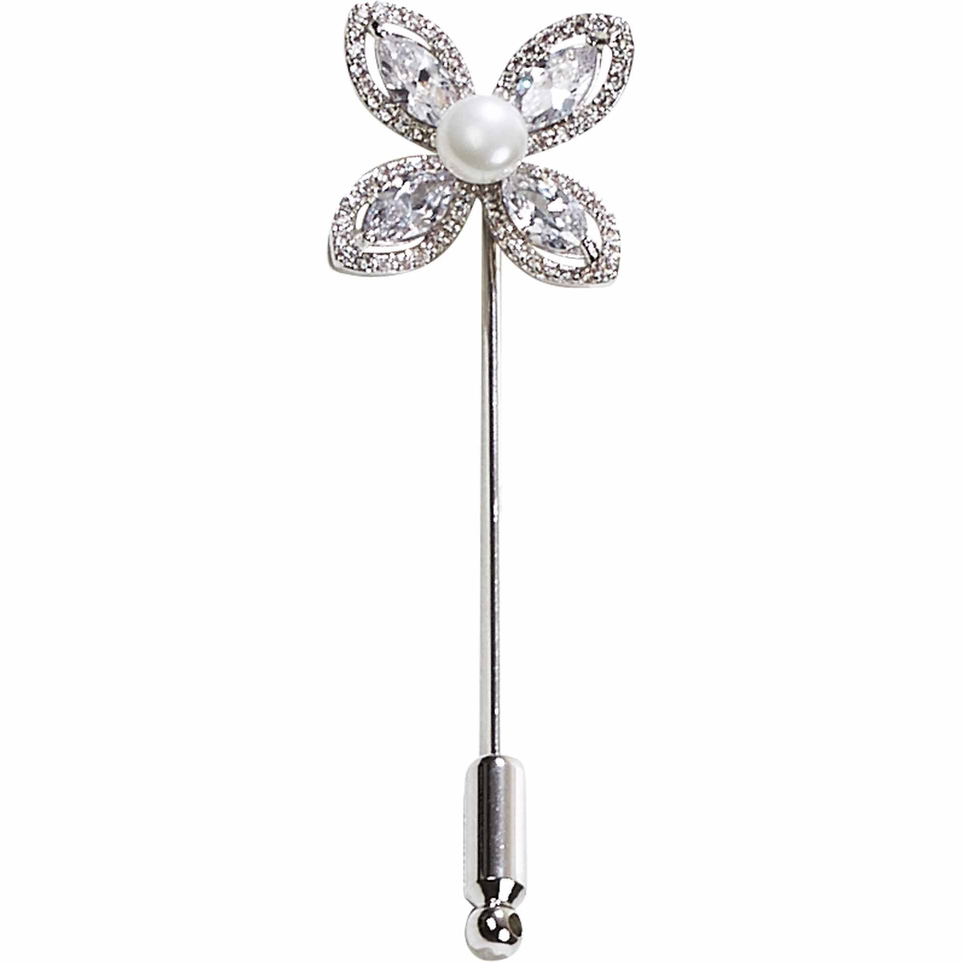 BUSSE Epingle à Cravate Stock SHINY 65 argent