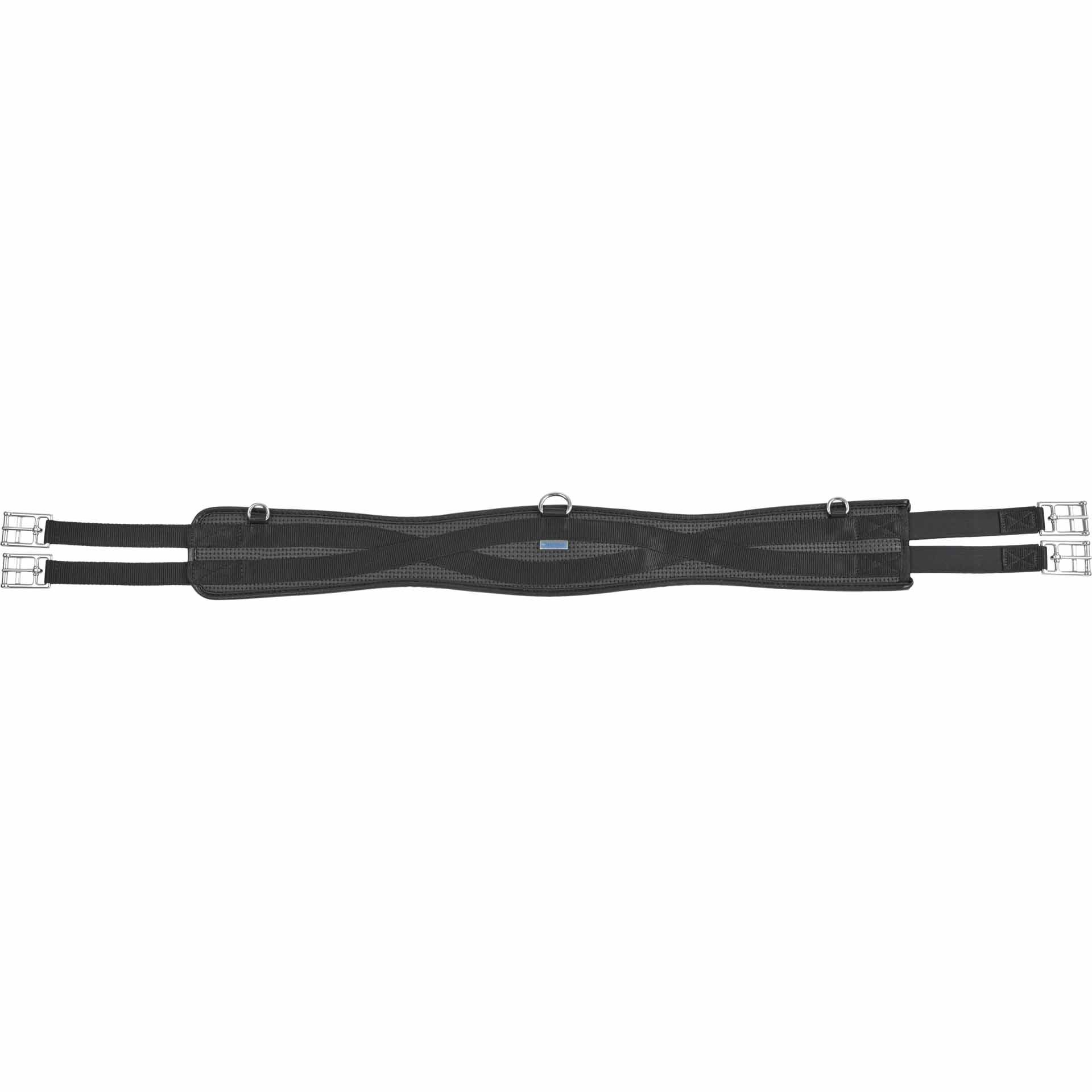 BUSSE Sadelgjord VINYL-GEL-LONG D, elastisk 100 svart