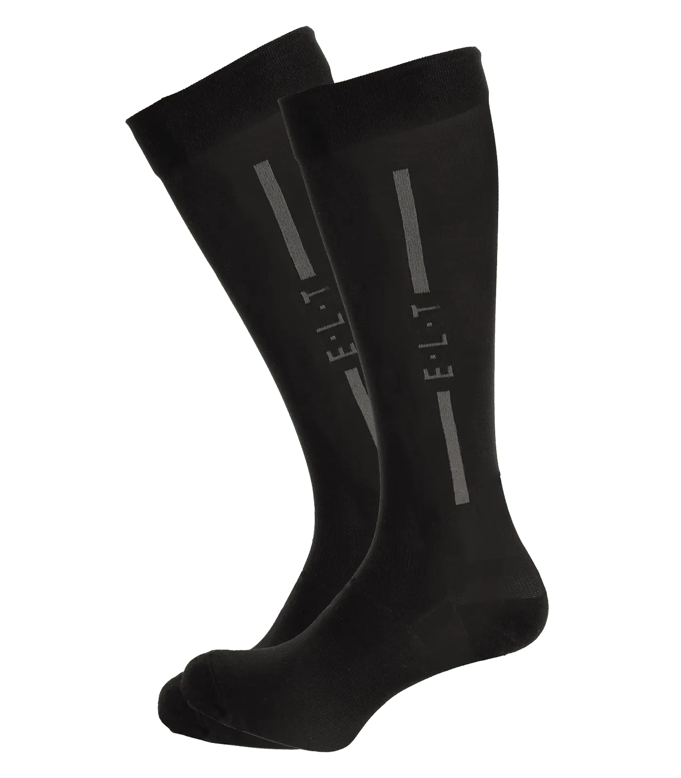 Chaussettes d'équitation ELT Performance, respirantes, zones tricotées, lot de 2, taille S (35-38)