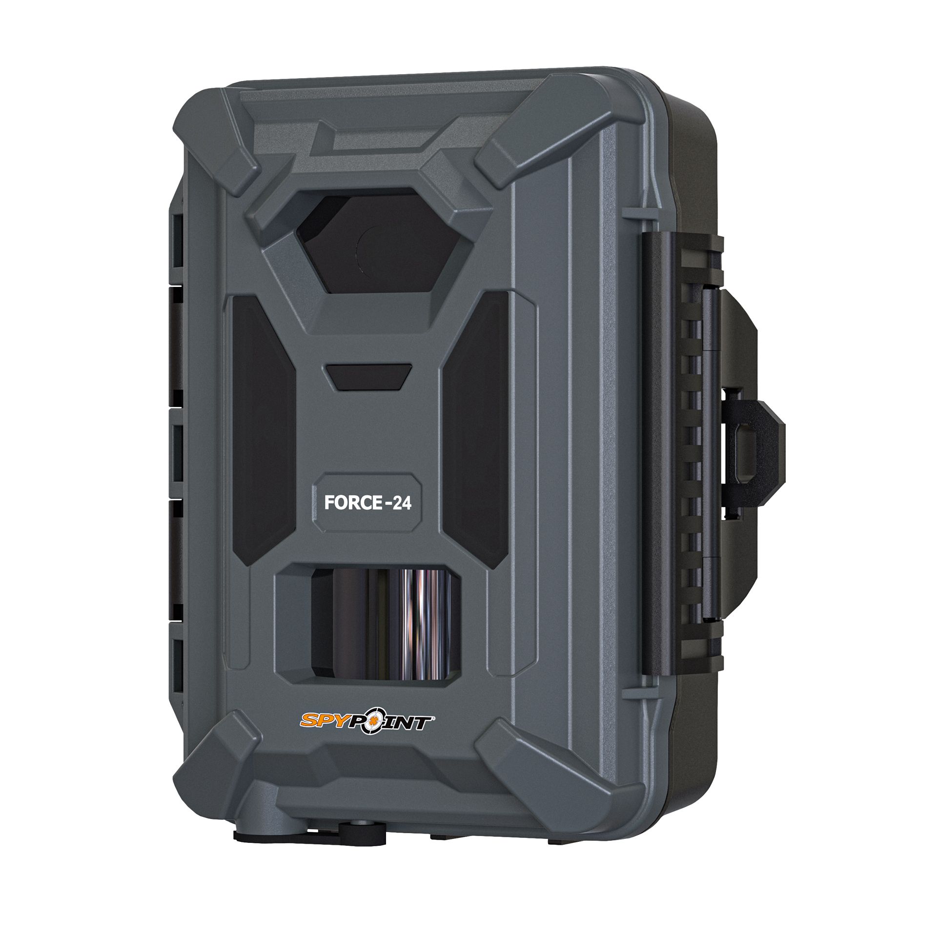 SPYPOINT Wildkamera FORCE-24, 24 MP Auflösung, 2K Video, für die Jagd, Vorderansicht