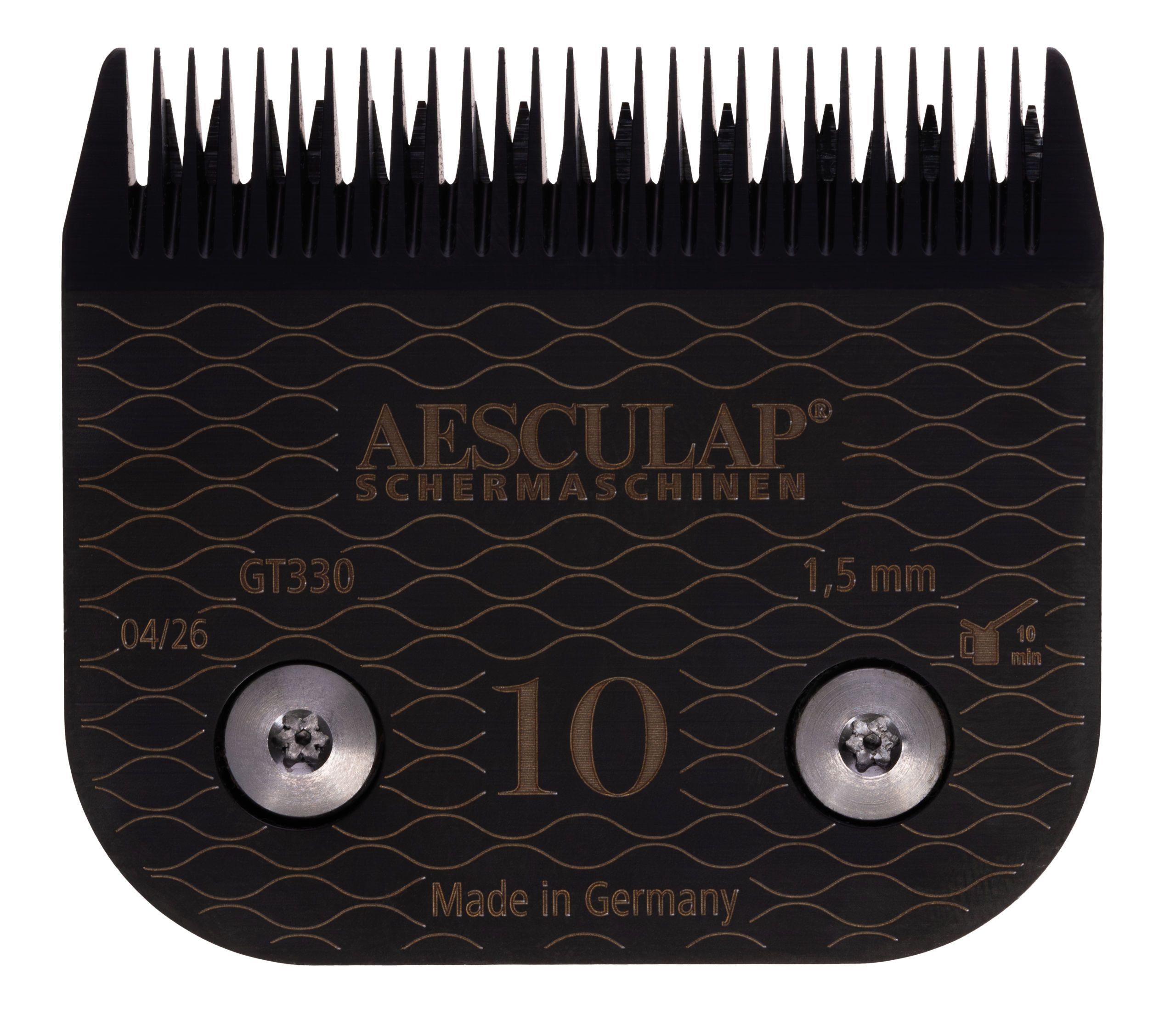 Aesculap Durati Pro Akkuschermaschine für Hunde, Master Collection – Scherkopf