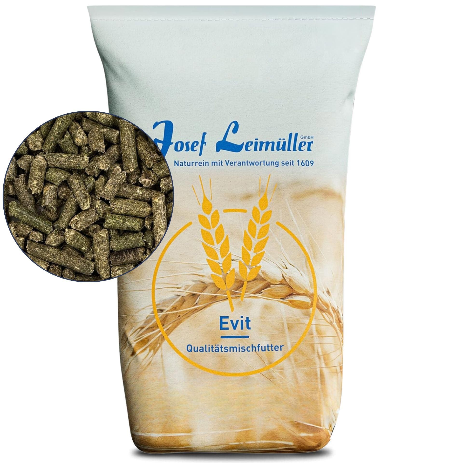 Leimüller Luzernepellets 25 kg, rohfaserreich & GVO-frei, Verpackung