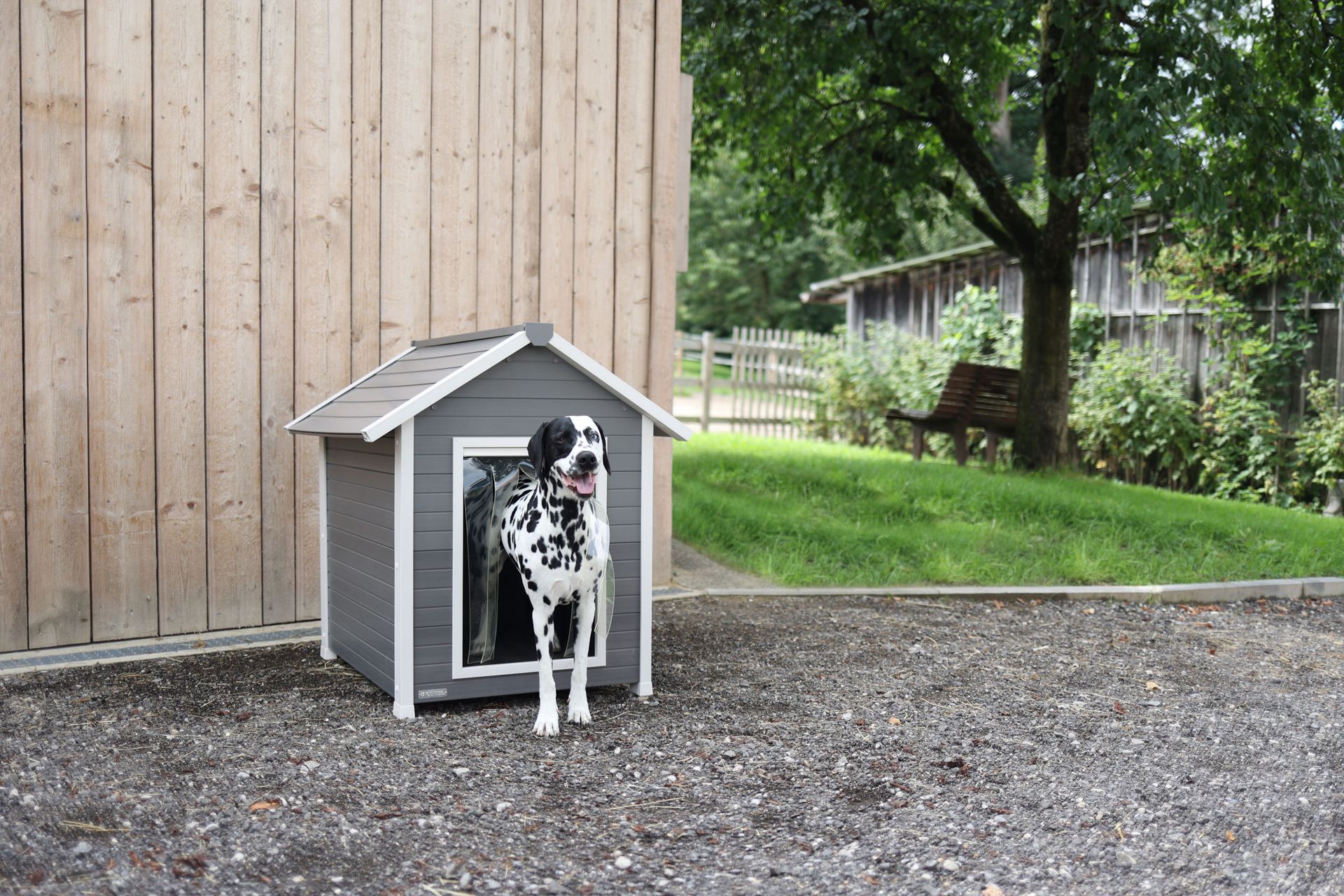 Kerbl Niche pour chiens ECO hendry, en utilisation