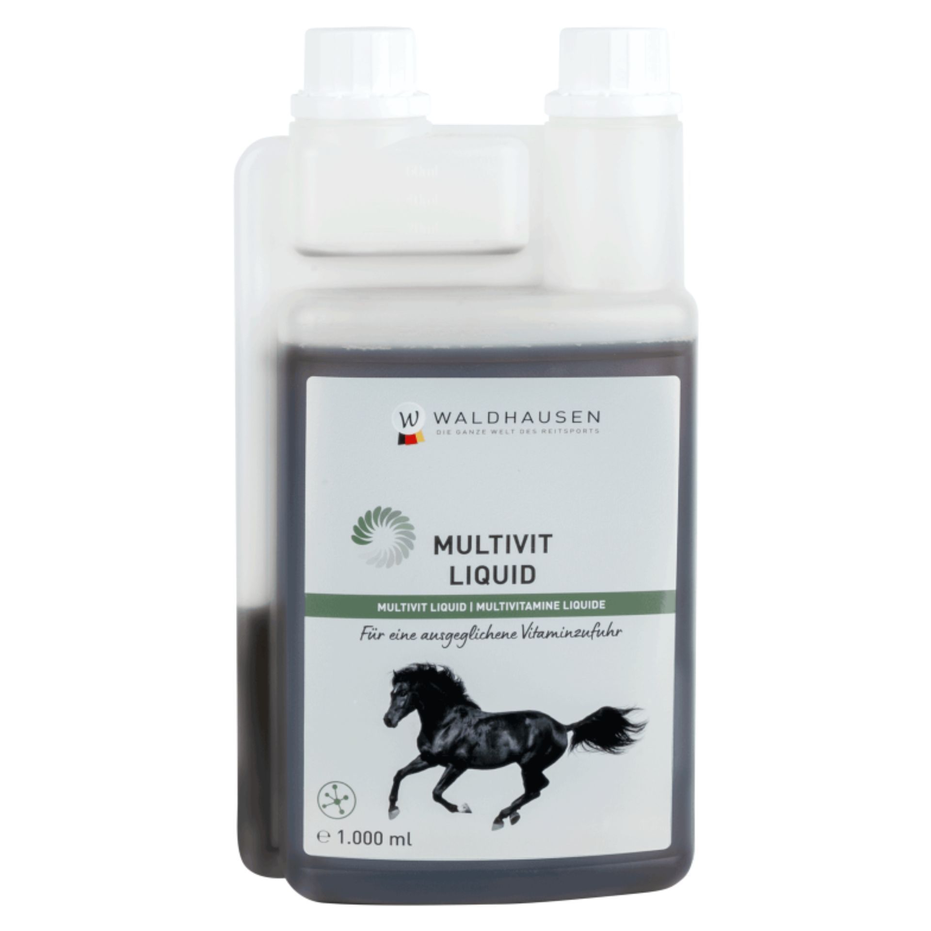 Waldhausen Multi-Vit, sciroppo vitaminico liquido per cavalli, 1 L