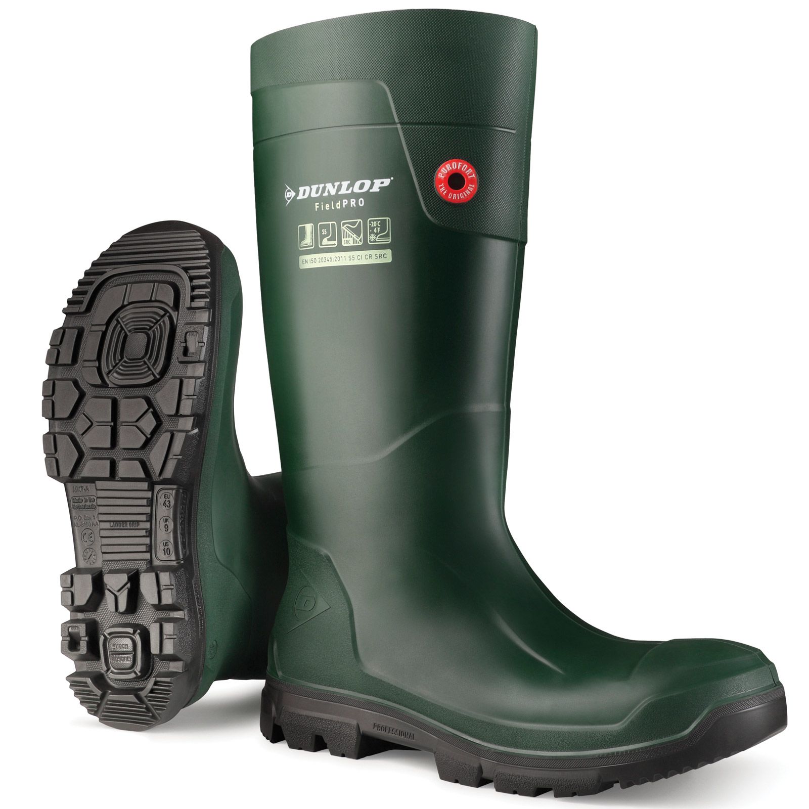 Dunlop Purofort FieldPRO munkavédelmi gumicsizma