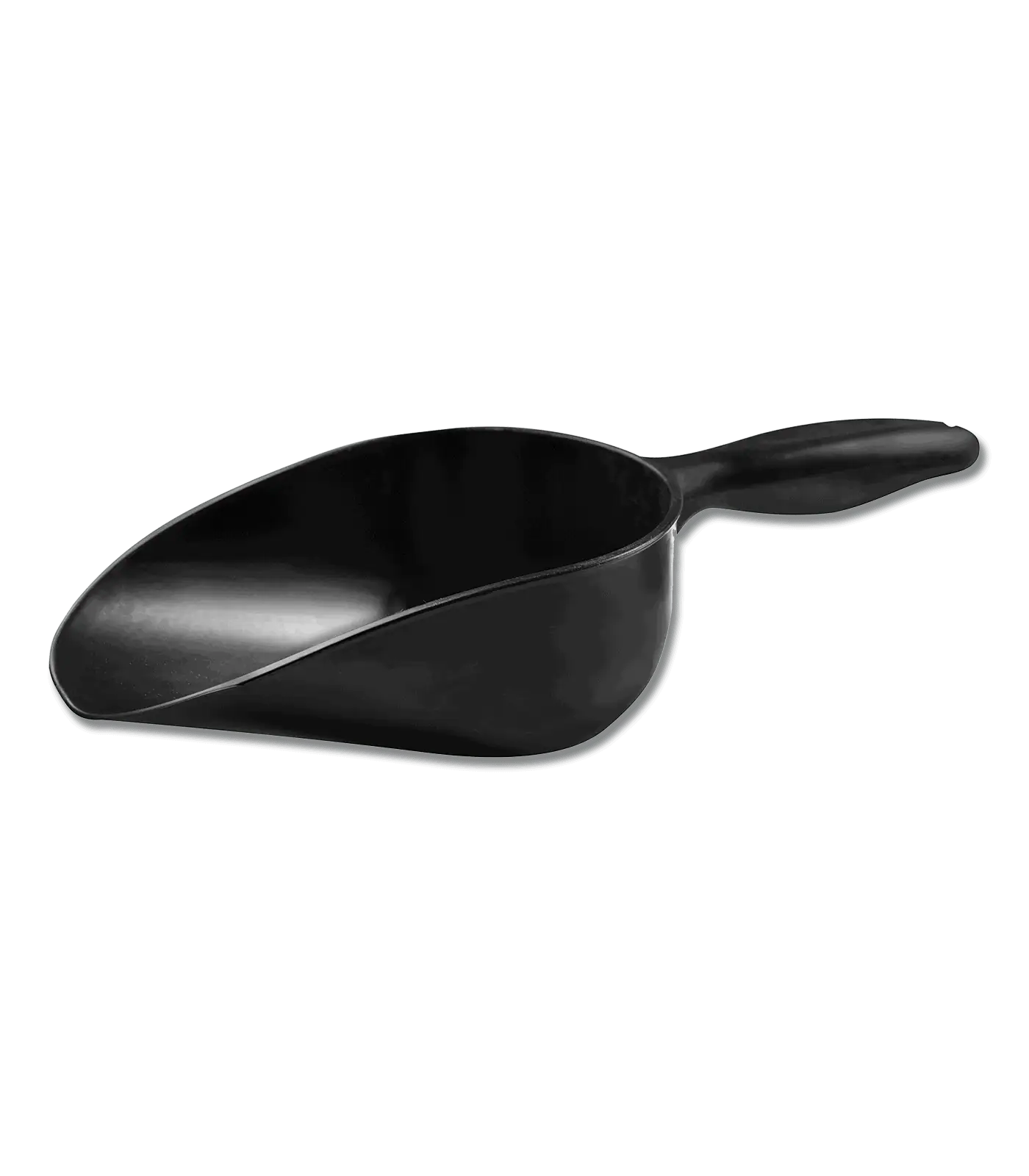 Waldhausen Futterschaufel, schwarz, 0,5 l
