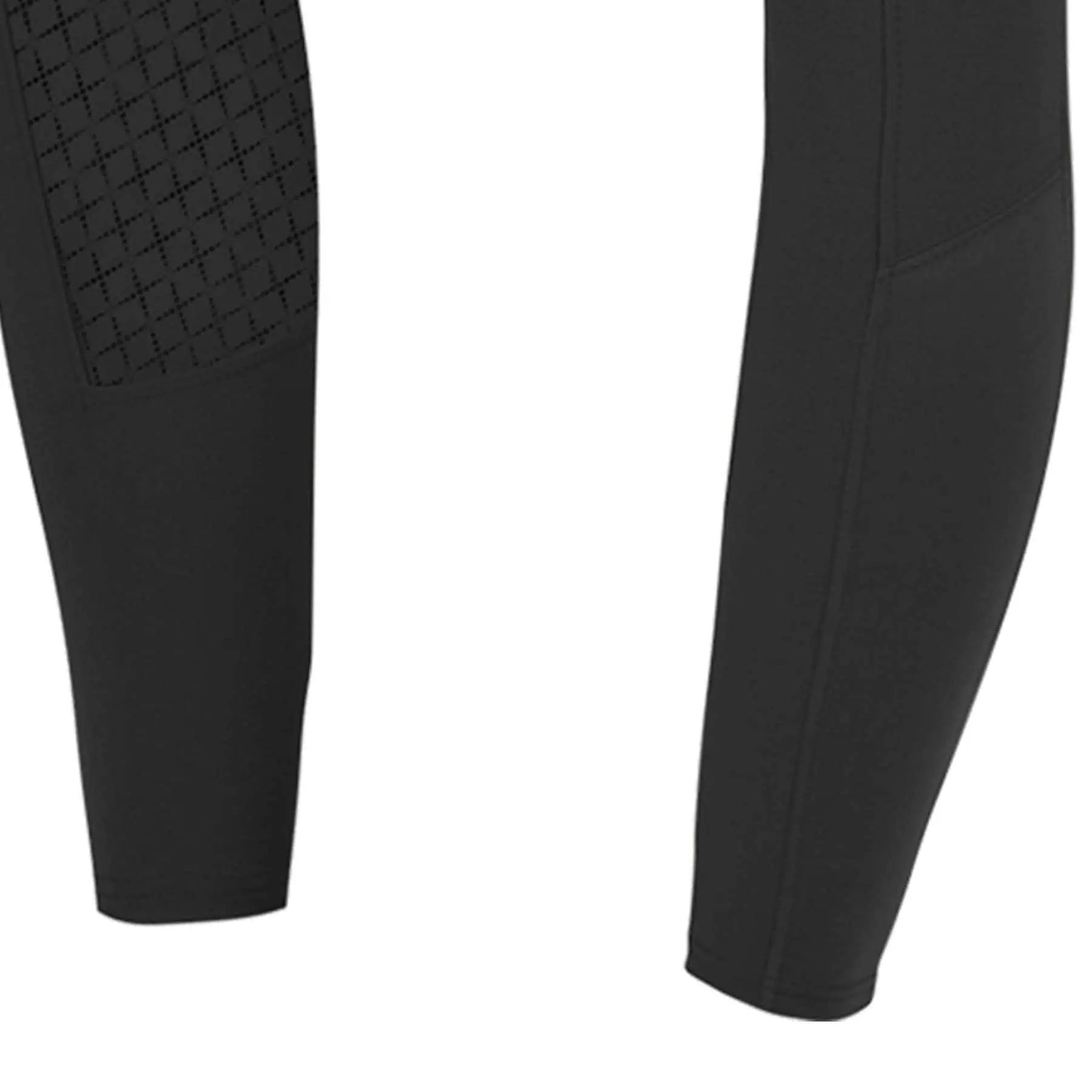 Pantalon d'équitation ELT Micro Sport Silicone Taille Haute, Fond Intégral, noir 44
