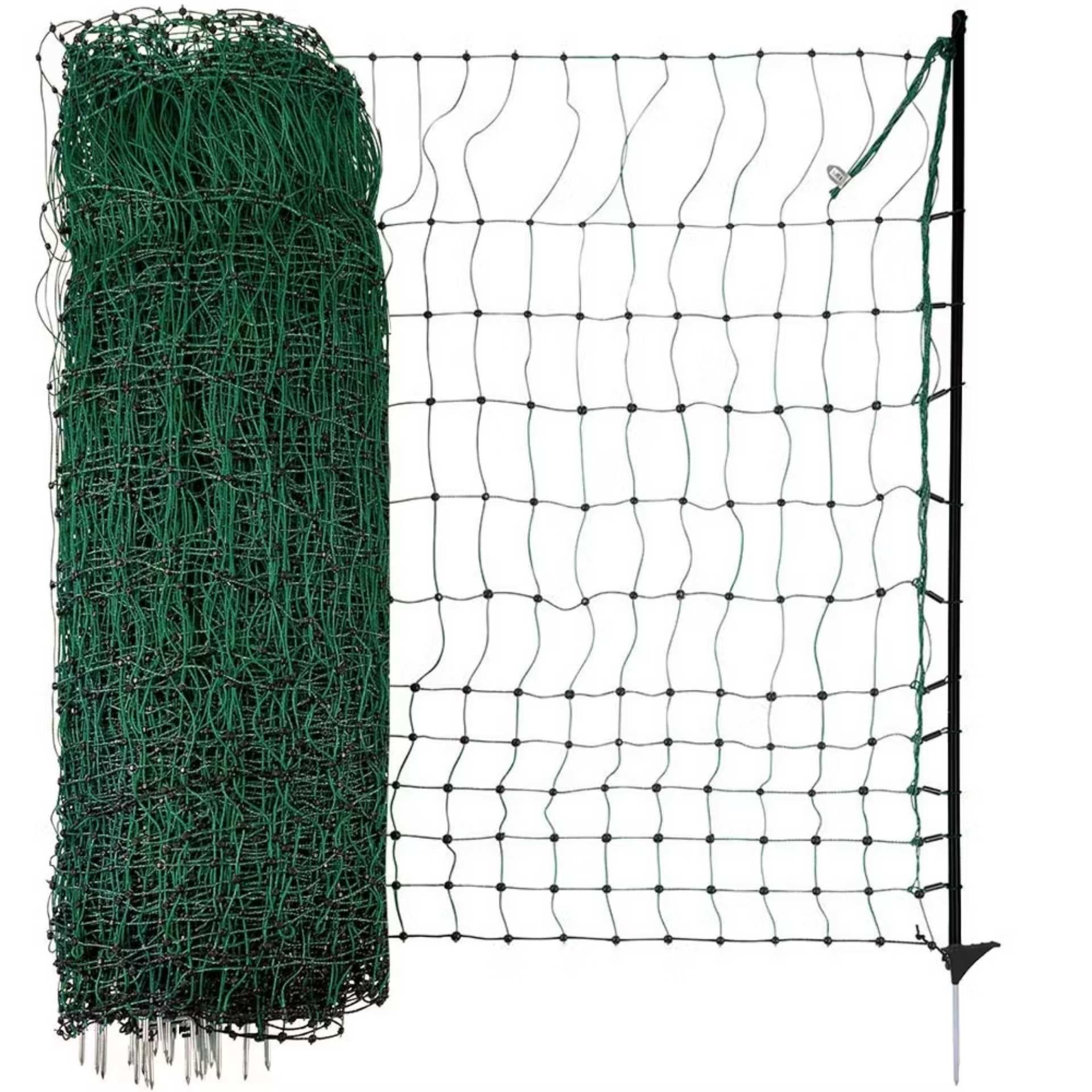 Netz, Zaunnetz, Rolle, Grün, Maschennetz