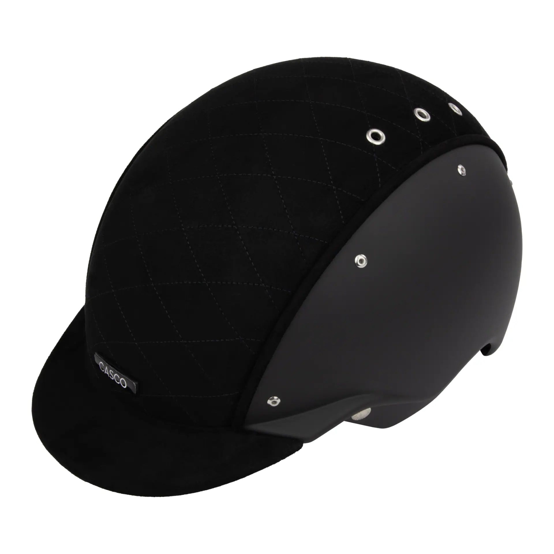 Casco Reithelm APART Iconic, Lack & Velour, Kristalle optional, Embellis black S
