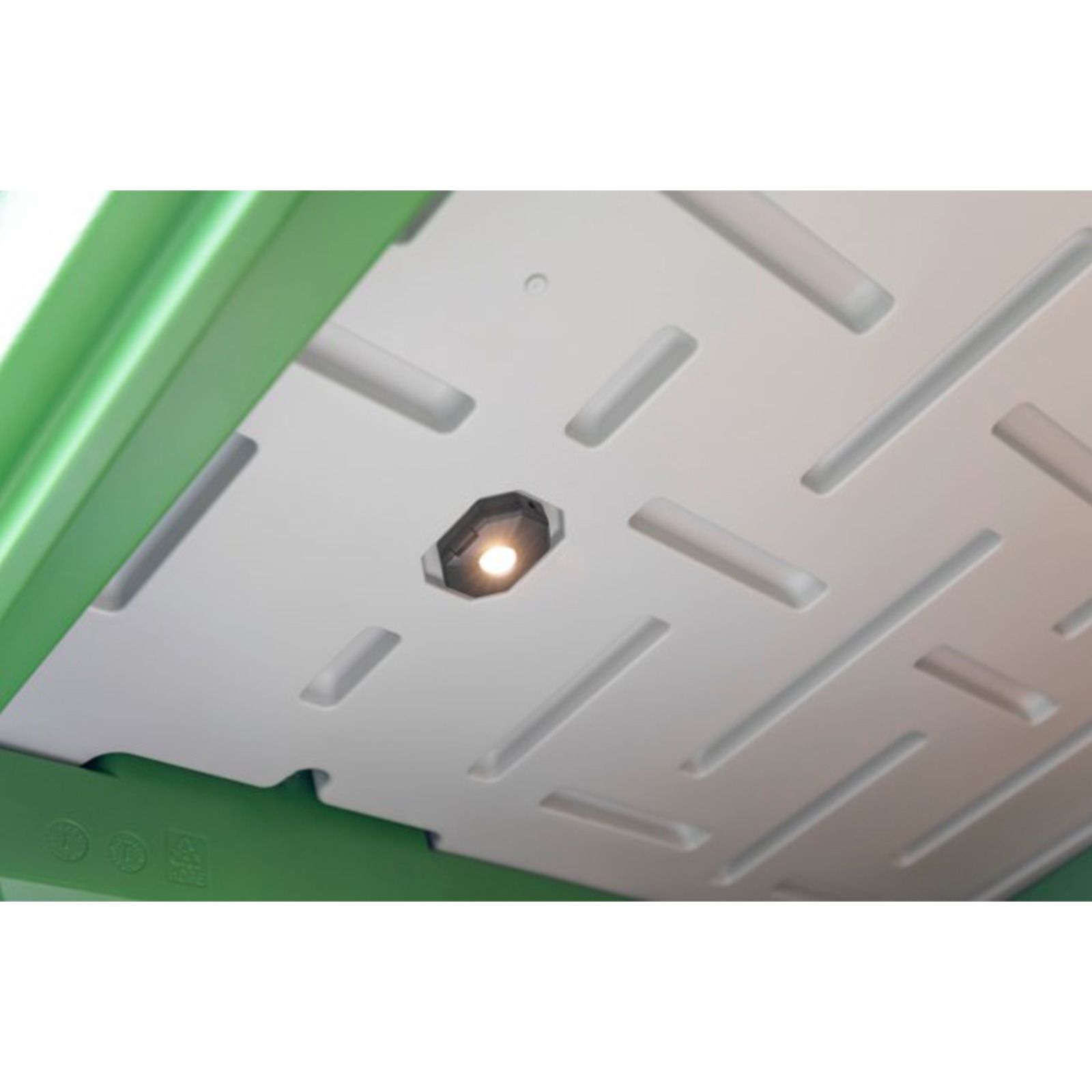 Kerbl SmartCoop Set Porte de Poulailler Automatique WiFi, détail, support