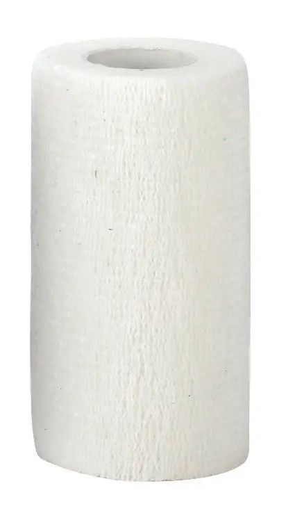 Bandage auto-adhésif Kerbl EquiLastic, bandage toutes saisons, blanc