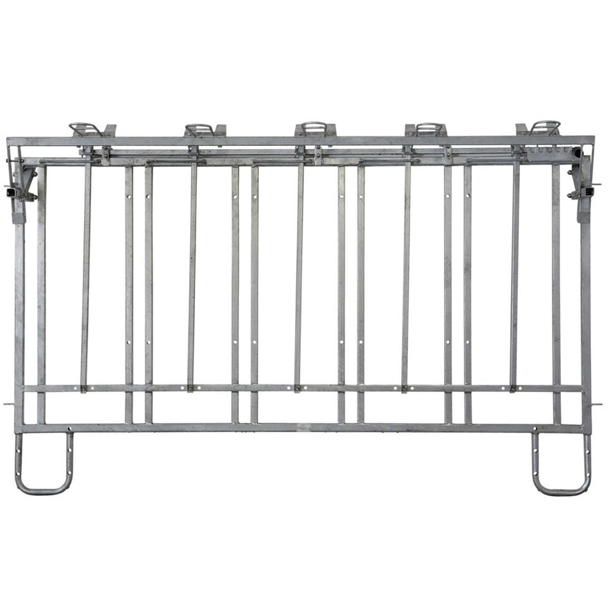 Cornadis Modulaire pour veaux, Enclos d'alimentation, vue de face