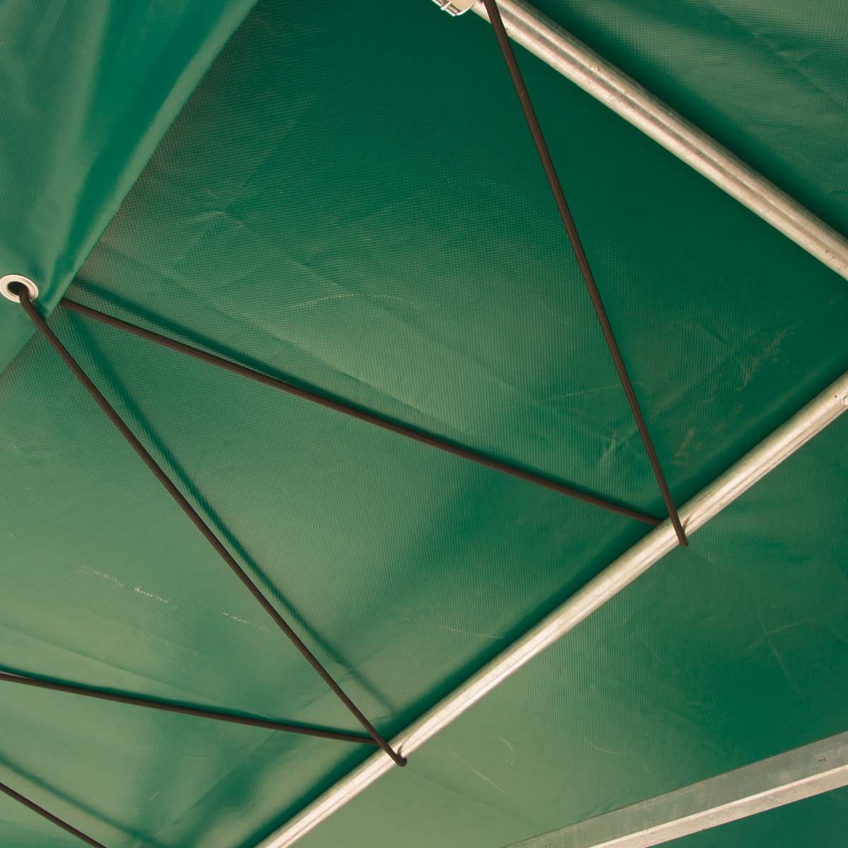 Kerbl acoperiș pentru CalfHouse Premium 4/5, prelată PVC anti-UV, detaliu