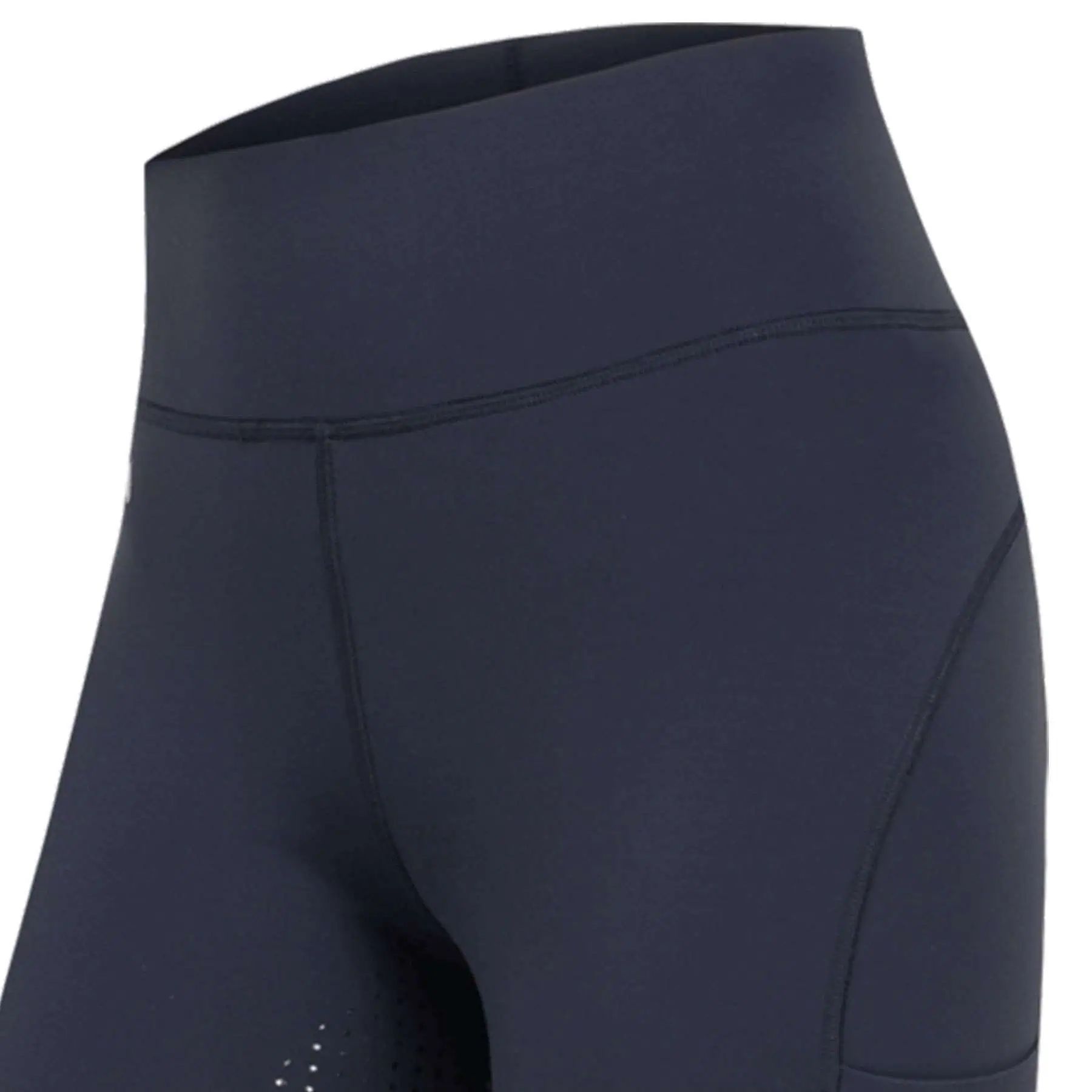 ELT Reitleggings Hanna Mesh High Waist mit Silikon-Vollbesatz, nachtblau 46