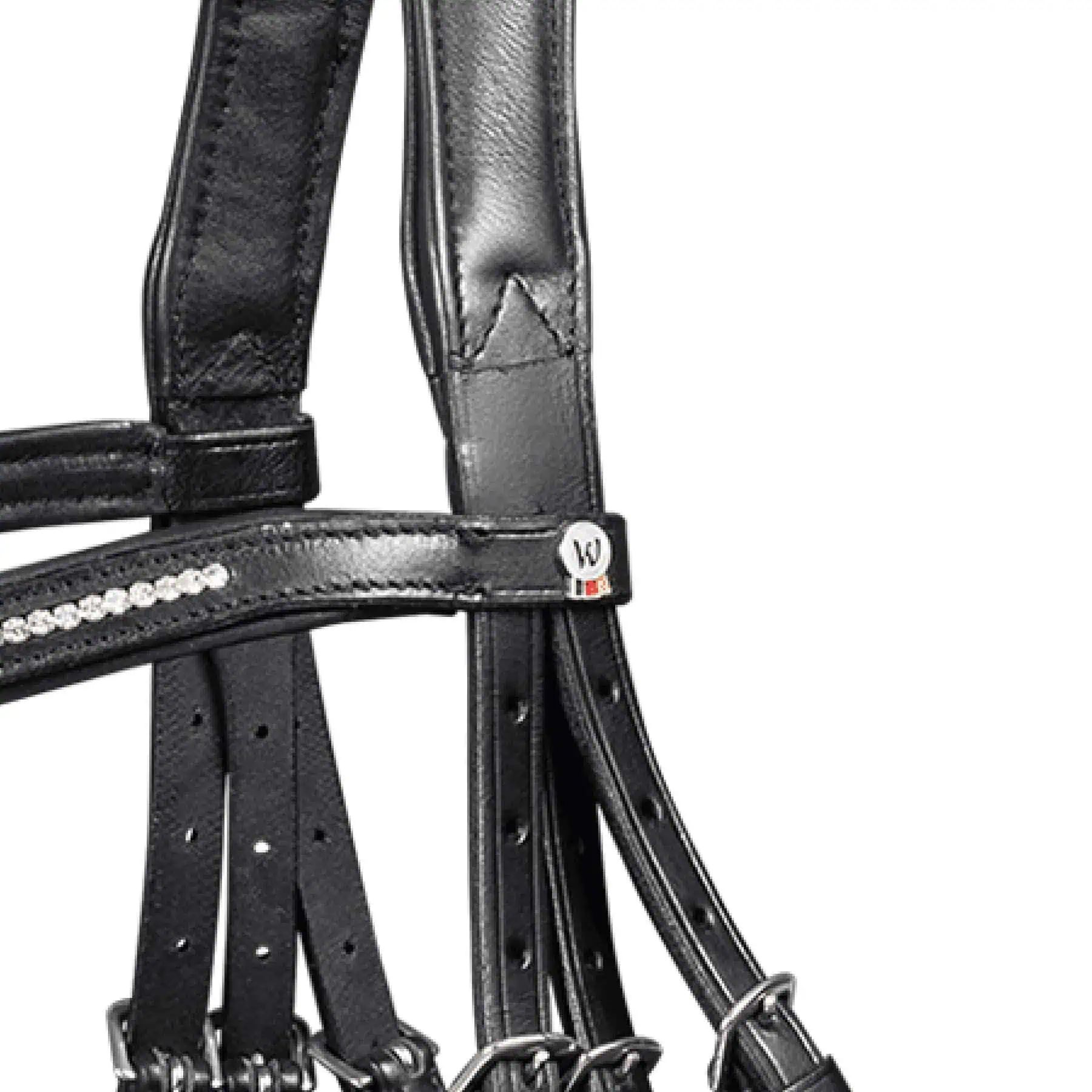 Waldhausen X-Line Supersoft Glam kantár fekete, Pony