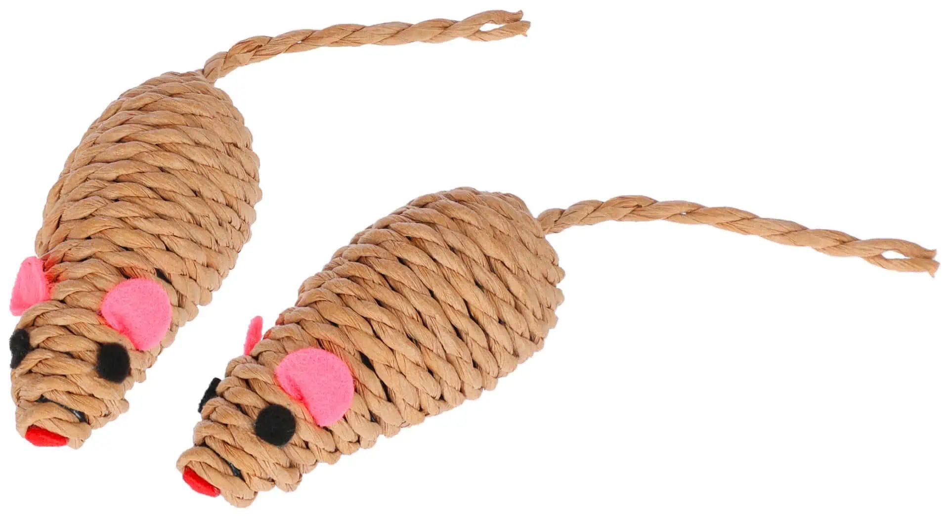 Kerbl Nature Egerek Macskajáték Tengeri Fű & Papír, 7 cm