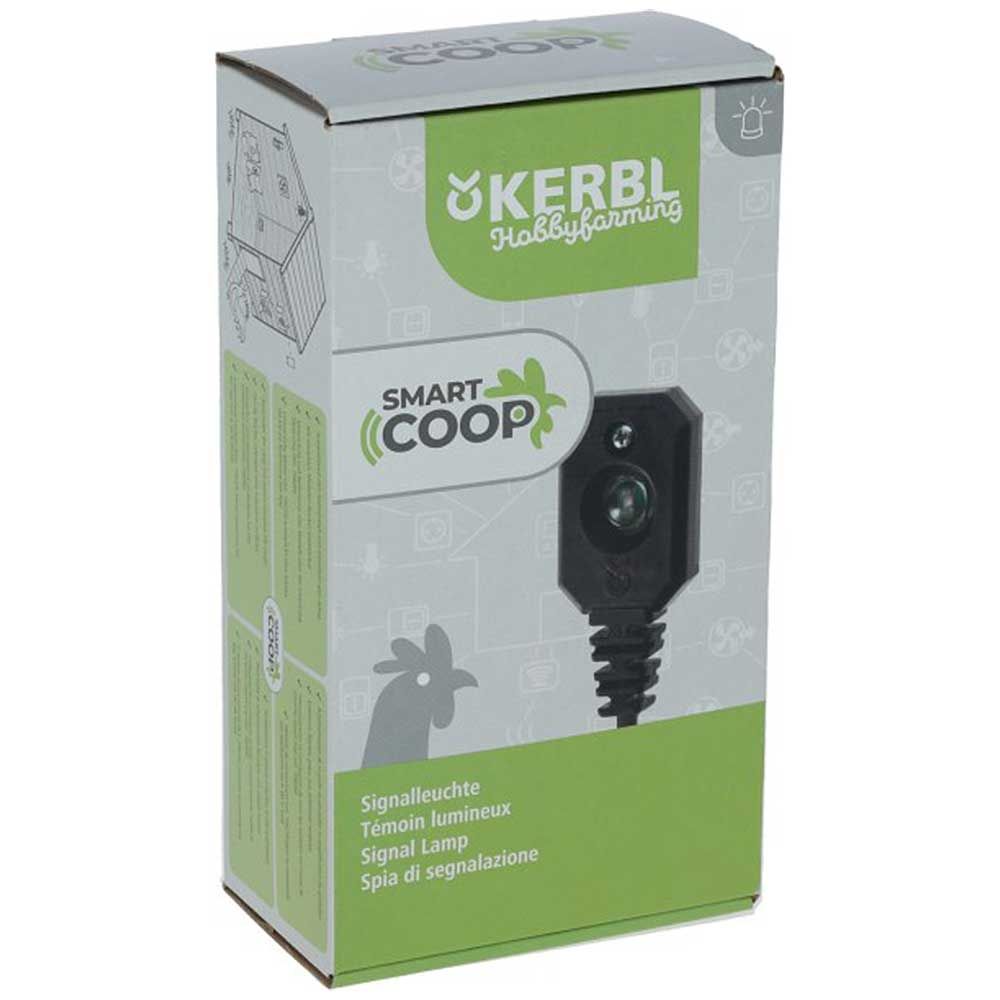 Feu de signalisation Kerbl SmartCoop, câble de 200 cm, emballage