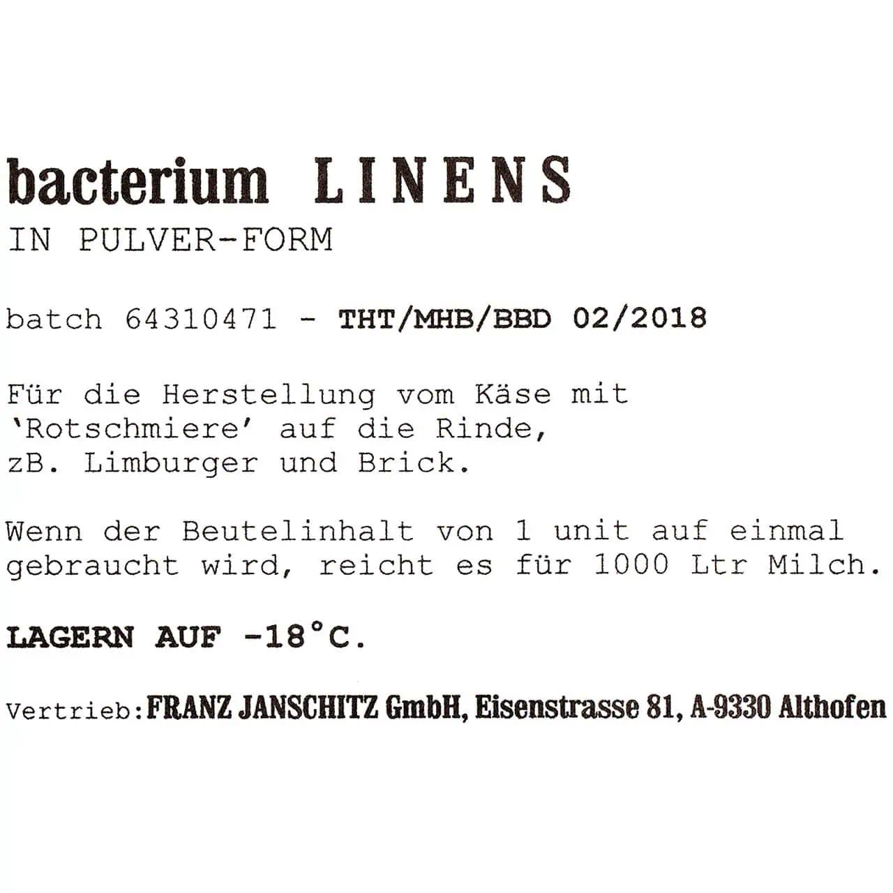 Culture de moisissure rouge Milky