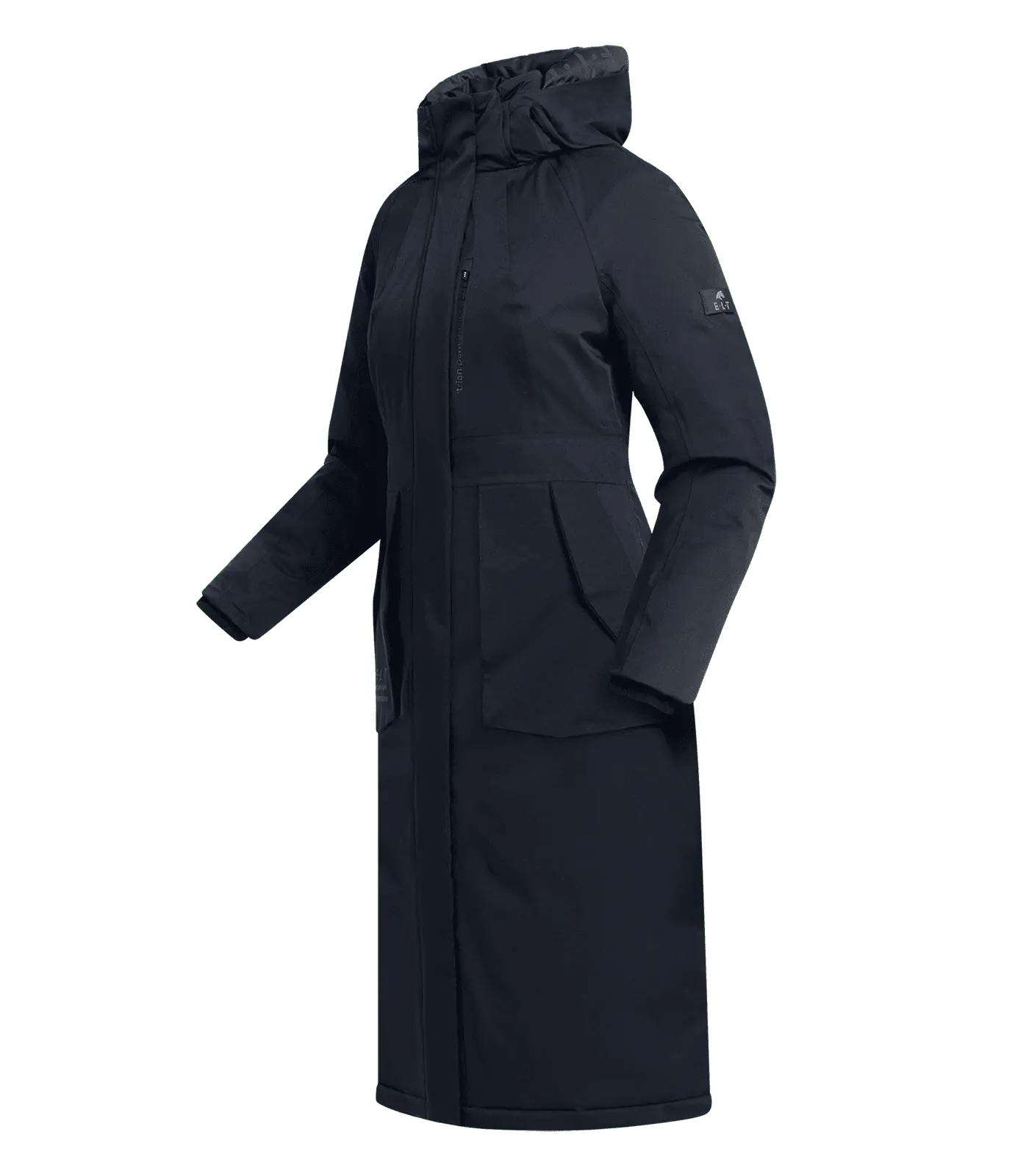 ELT Manteau d'équitation Winter Performance Opal, imperméable, bleu profond XS