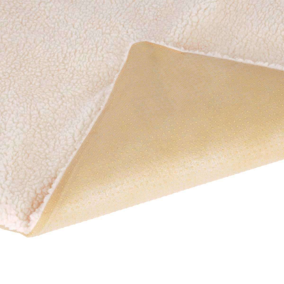 Kerbl THEO självvärmande husdjurskudde, termofleece, detaljbild, material