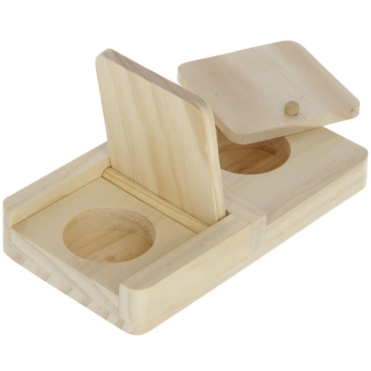 Kerbl Denk- und Lernspielzeug Snackbox für Nager, 21x11 cm, loses Produkt