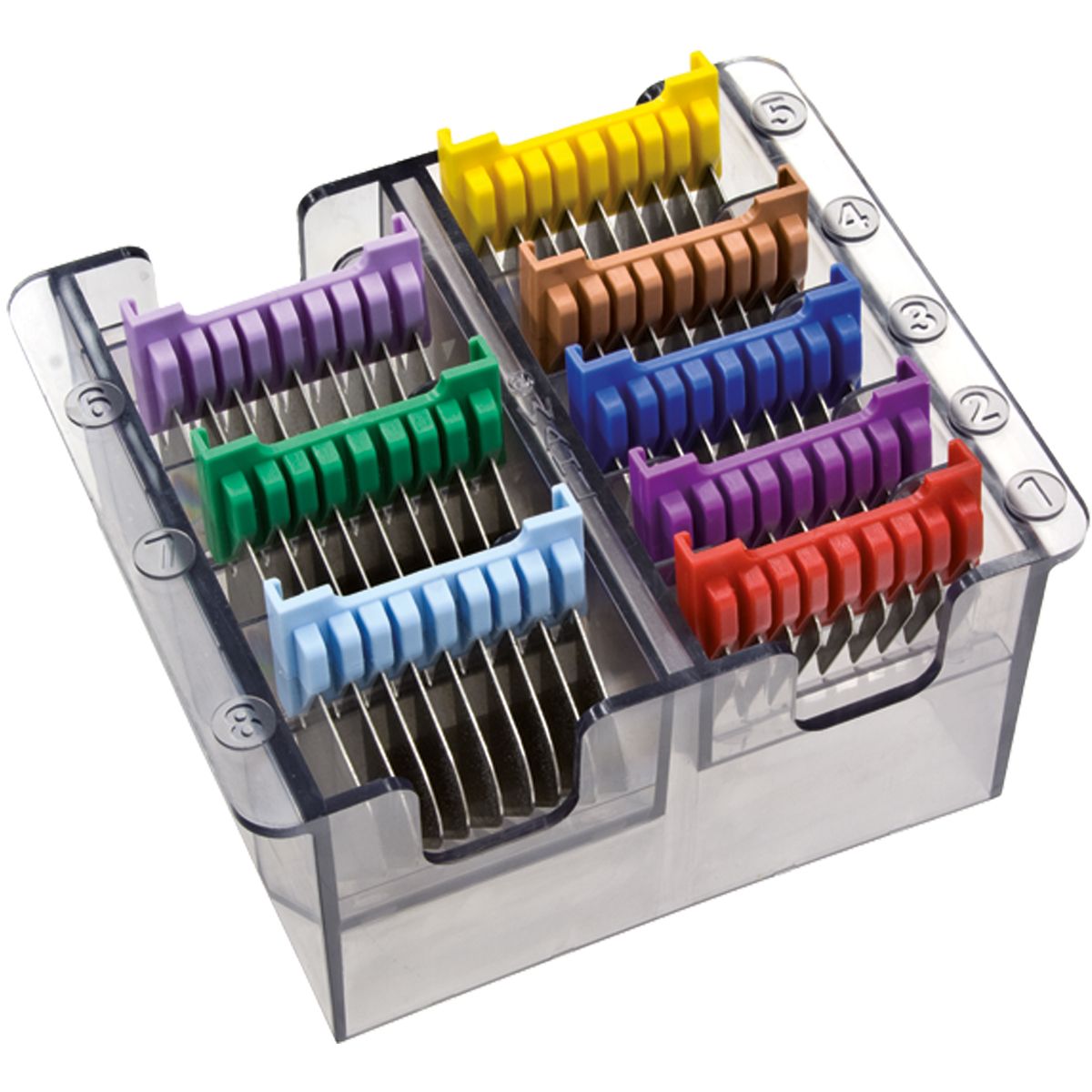 WAHL Set 8 rialzi in acciaio inox per Rex, Fox, 1400, Arco, Adelar Pro