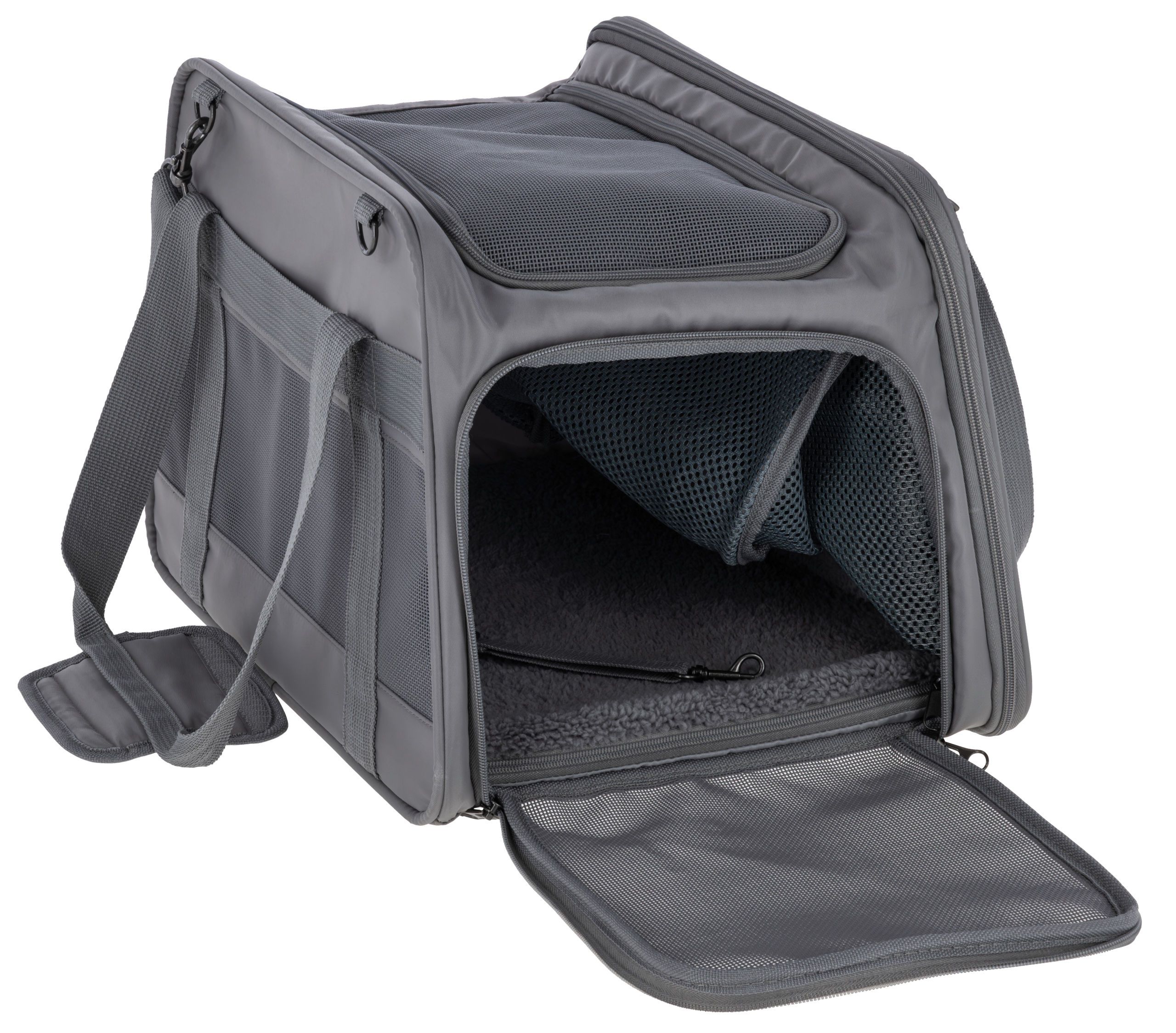 Kerbl Vacation Transportväska med utbyggnad hund & katt, 44x31x30 cm