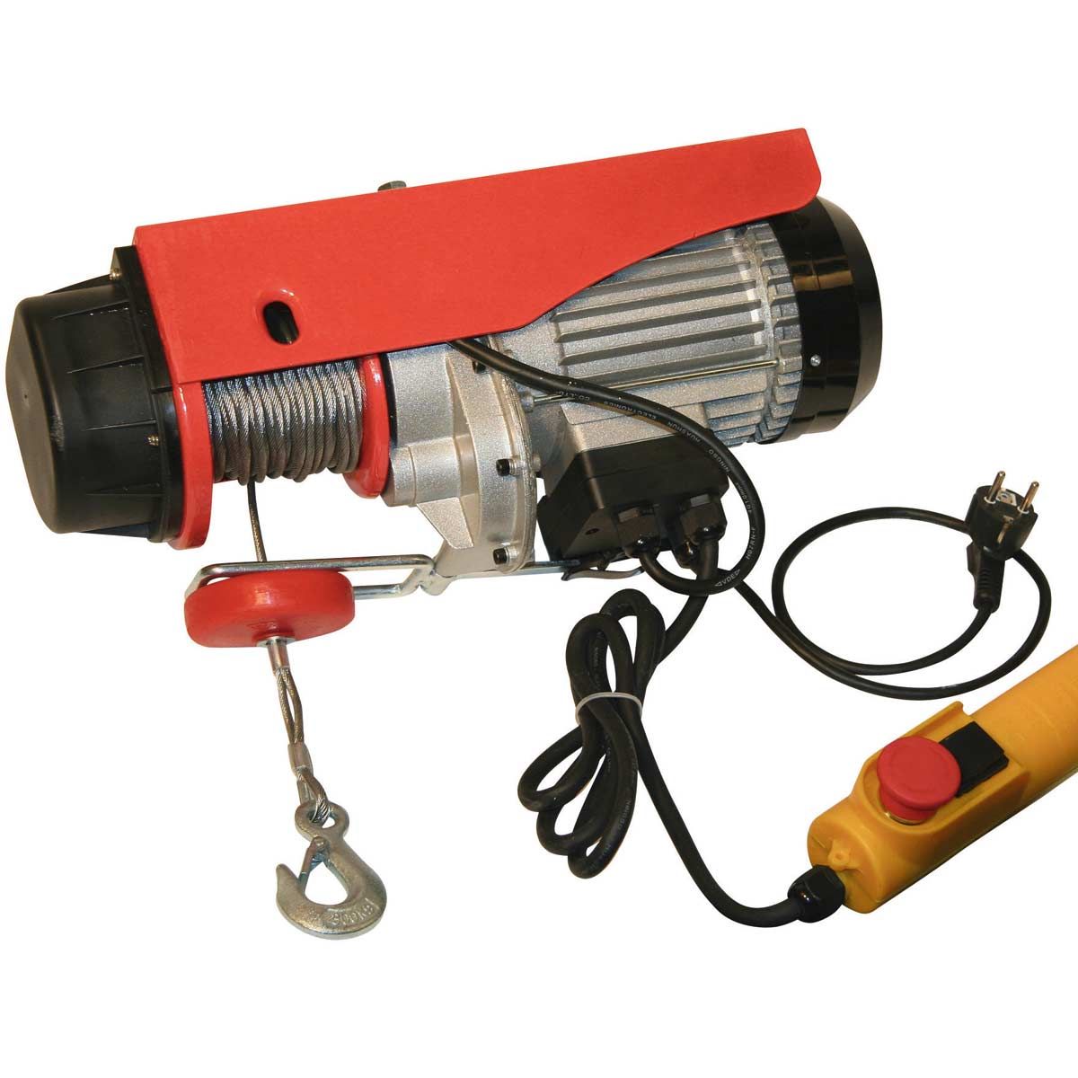 Seilwinde elektrisch 125 / 250 kg