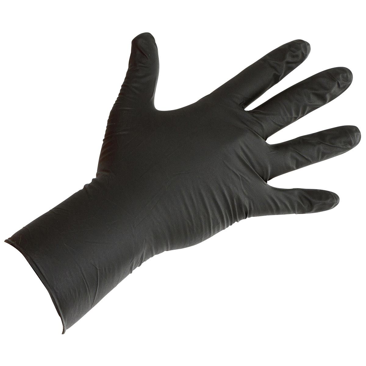 Kerbl Melkhandschuhe Nitril Long Black, extra lang, 50 Stk., XXL