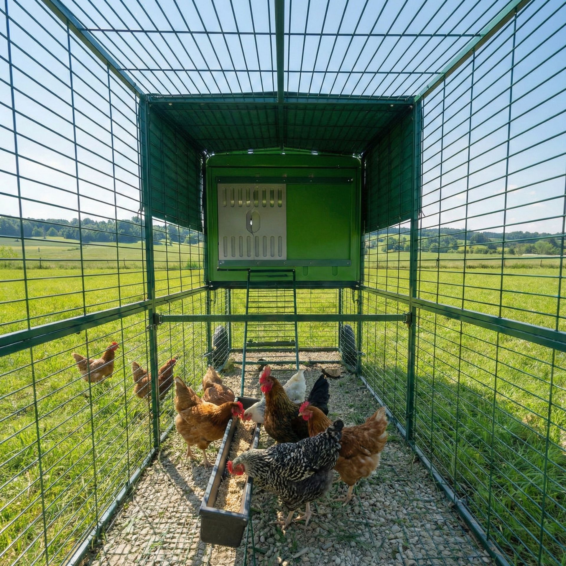 Agrarzone Coteț mobil din plastic "The Egg Palace"