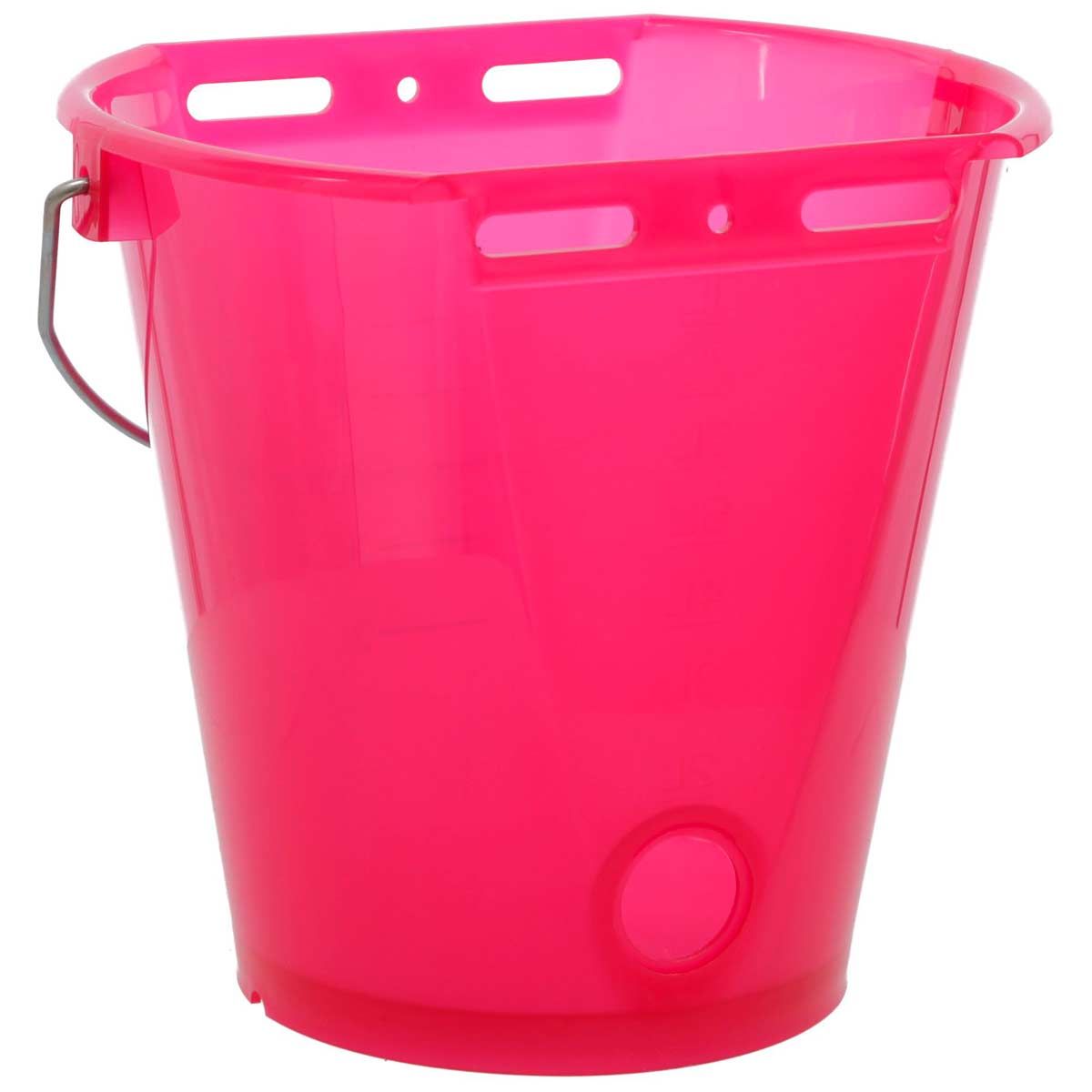Seau à boire Kerbl transparent gradué 8 L pour veaux, bleu