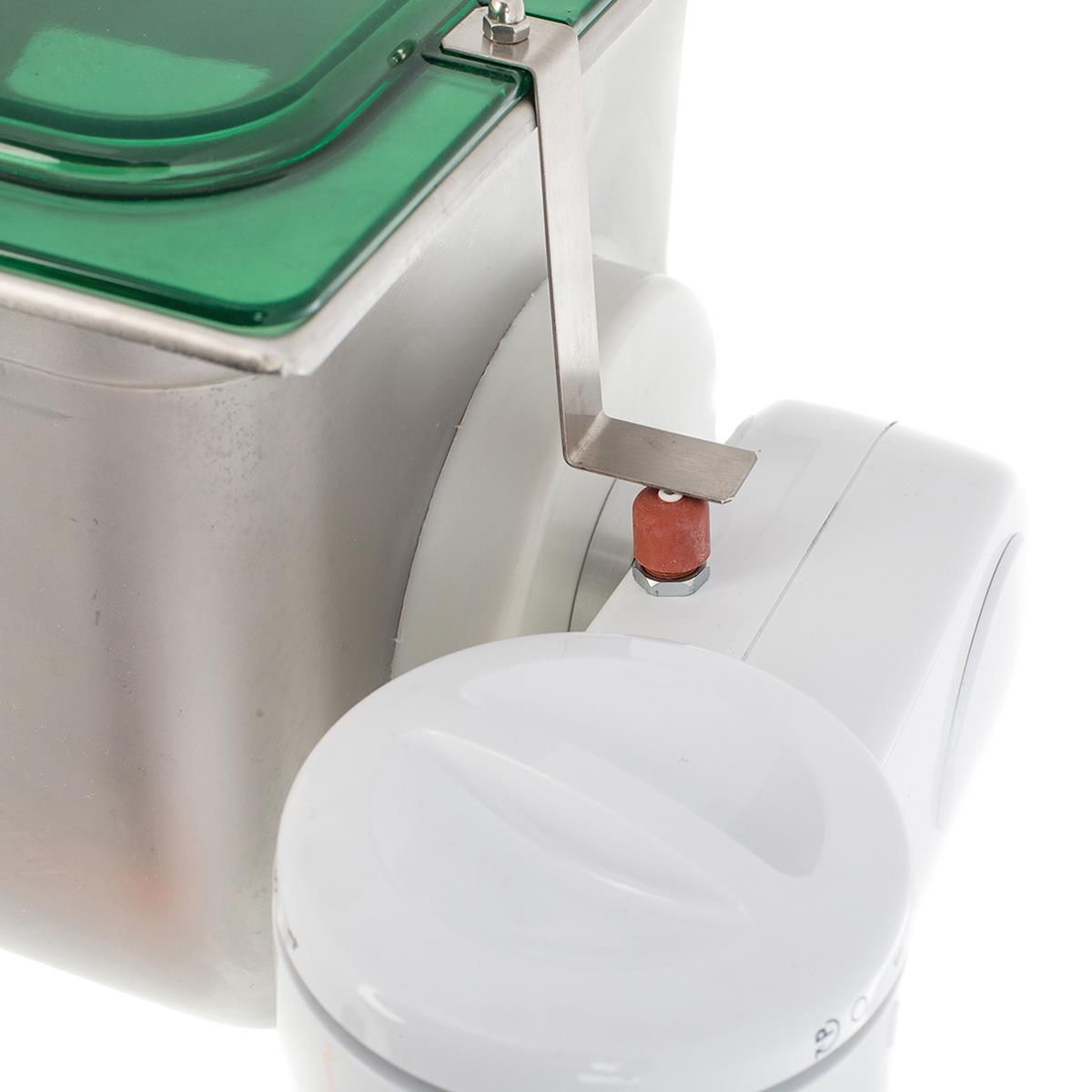 Milky Buttermaschine FJ 10, elektrisch, 230V, aus Edelstahl, Bedienelemente, Schalter