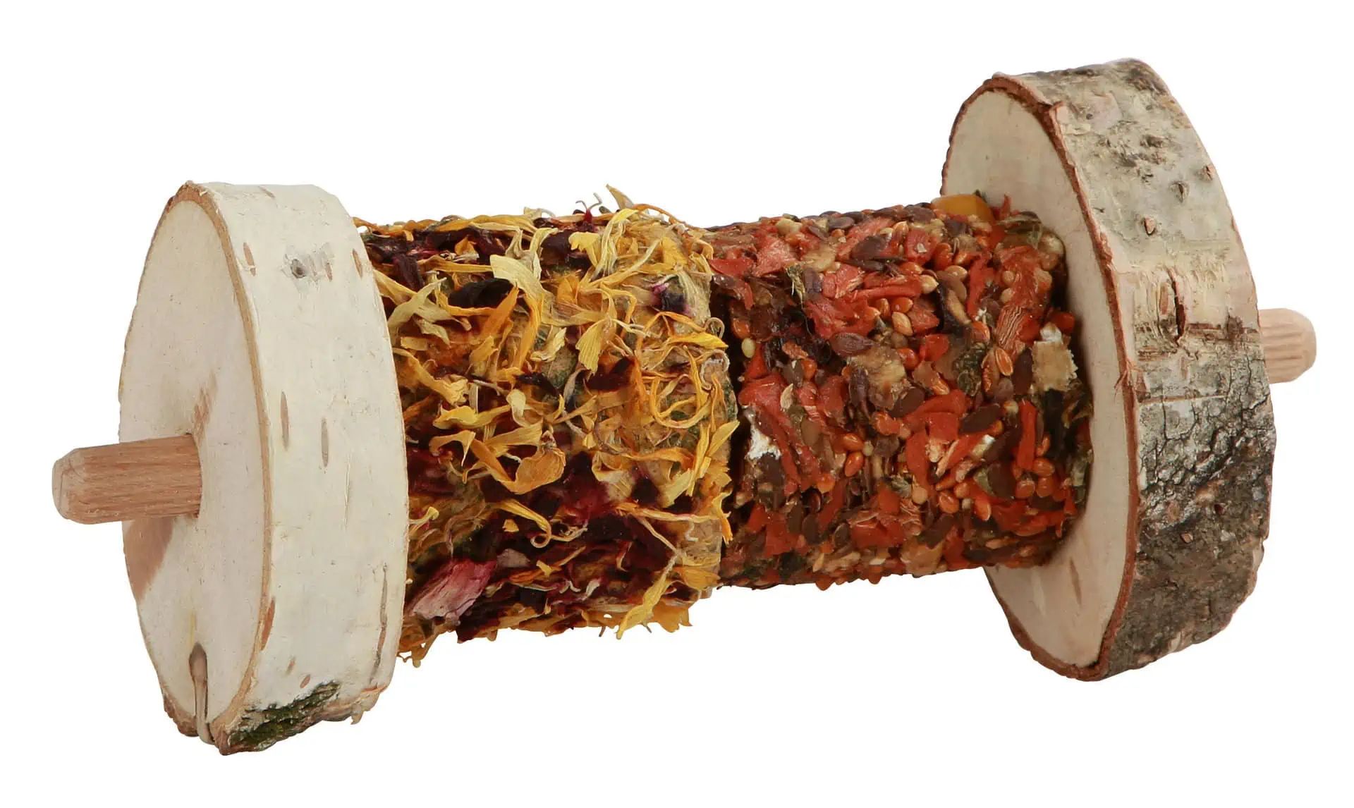 Nager Snack Rollbuffet auf Holzspieß, 11 x 6 cm